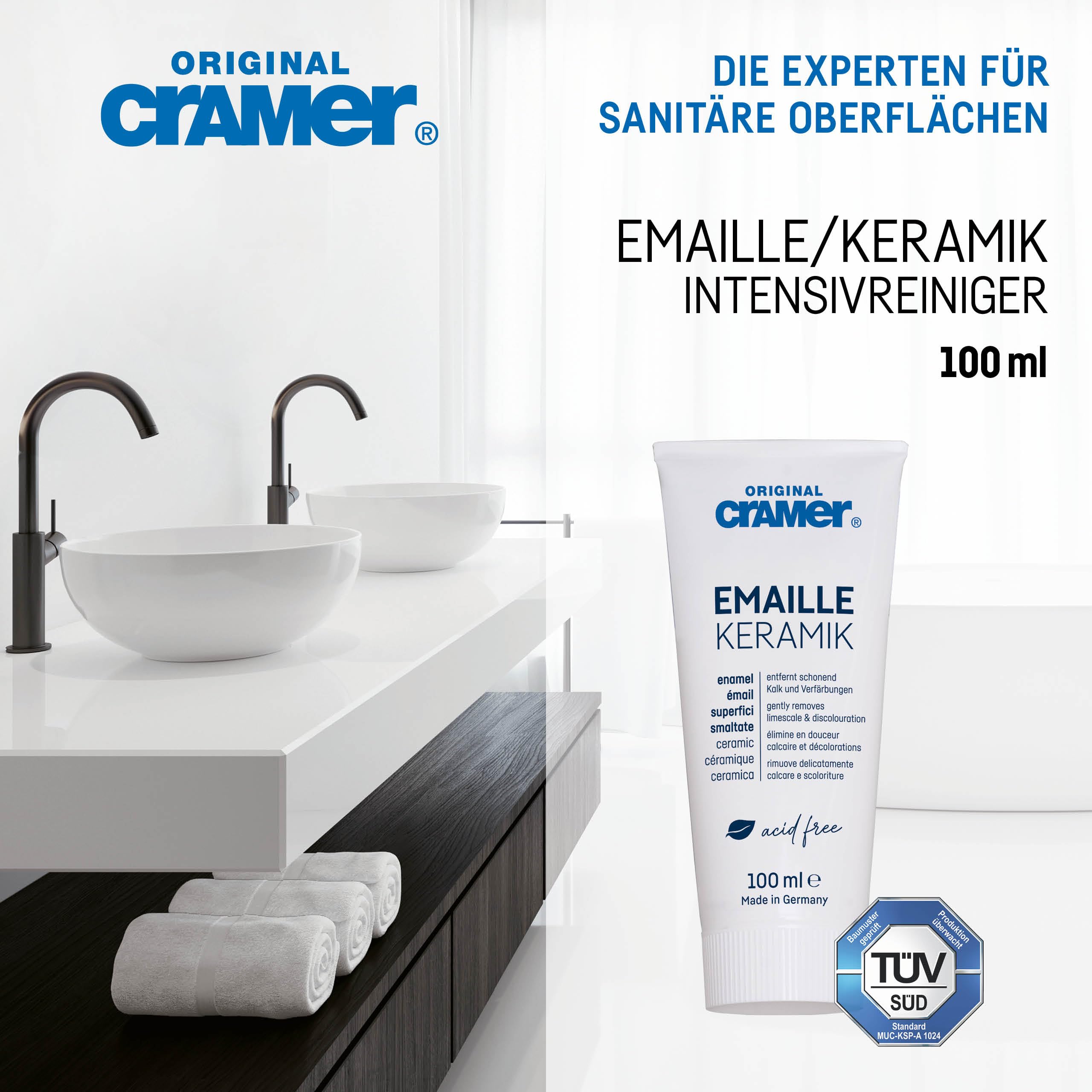 Cramer Enamel Cleaner - Acid-Free Gentle Cleansing | 100 ml | Paste 2