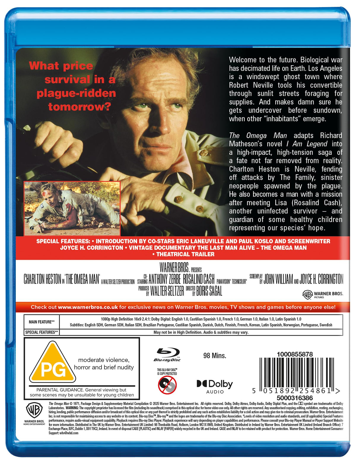 The Omega Man [Blu-ray]