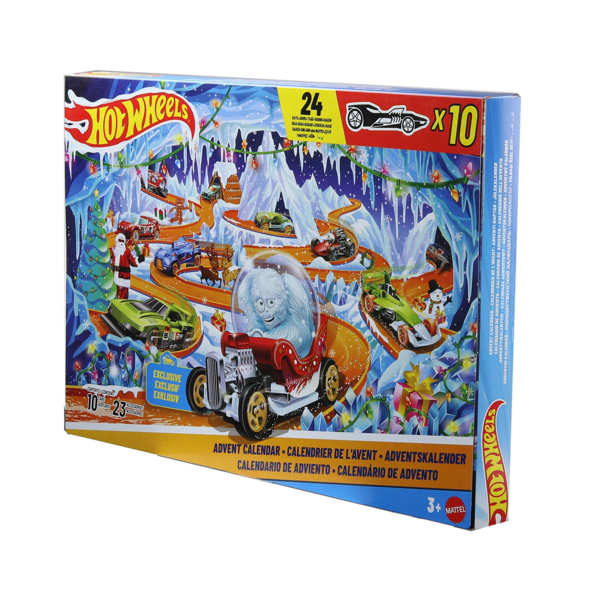 Hot Wheels 2026 Advent Calendar - 24 Doors, 1:64 Scale