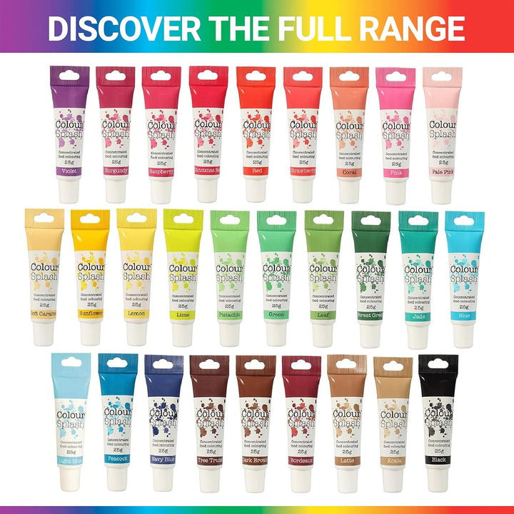 Colour Splash - Food Colouring Gel Tube, Edible, Highly Concentrated