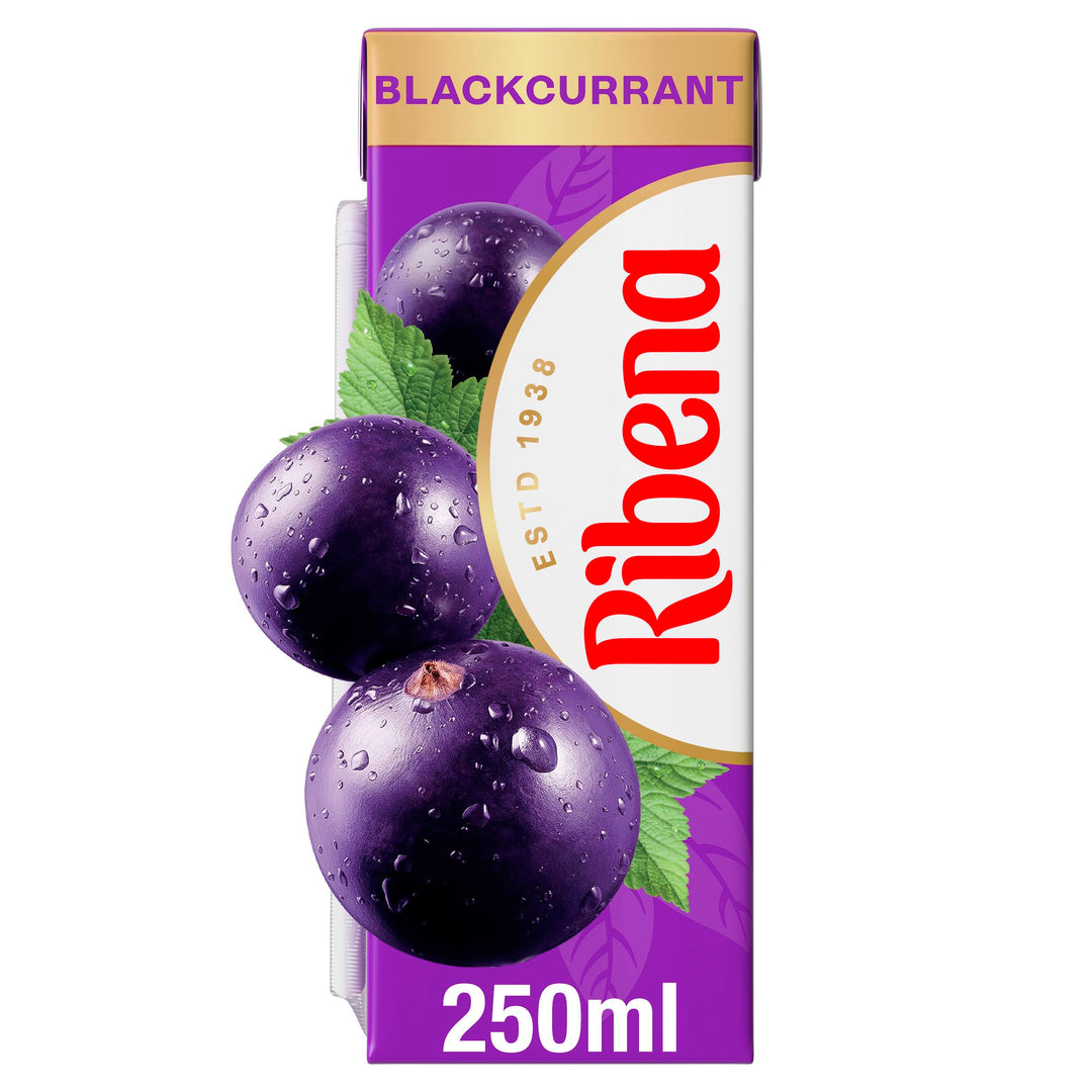 Ribena - Blackcurrant Juice Drink Cartons 6x250ml