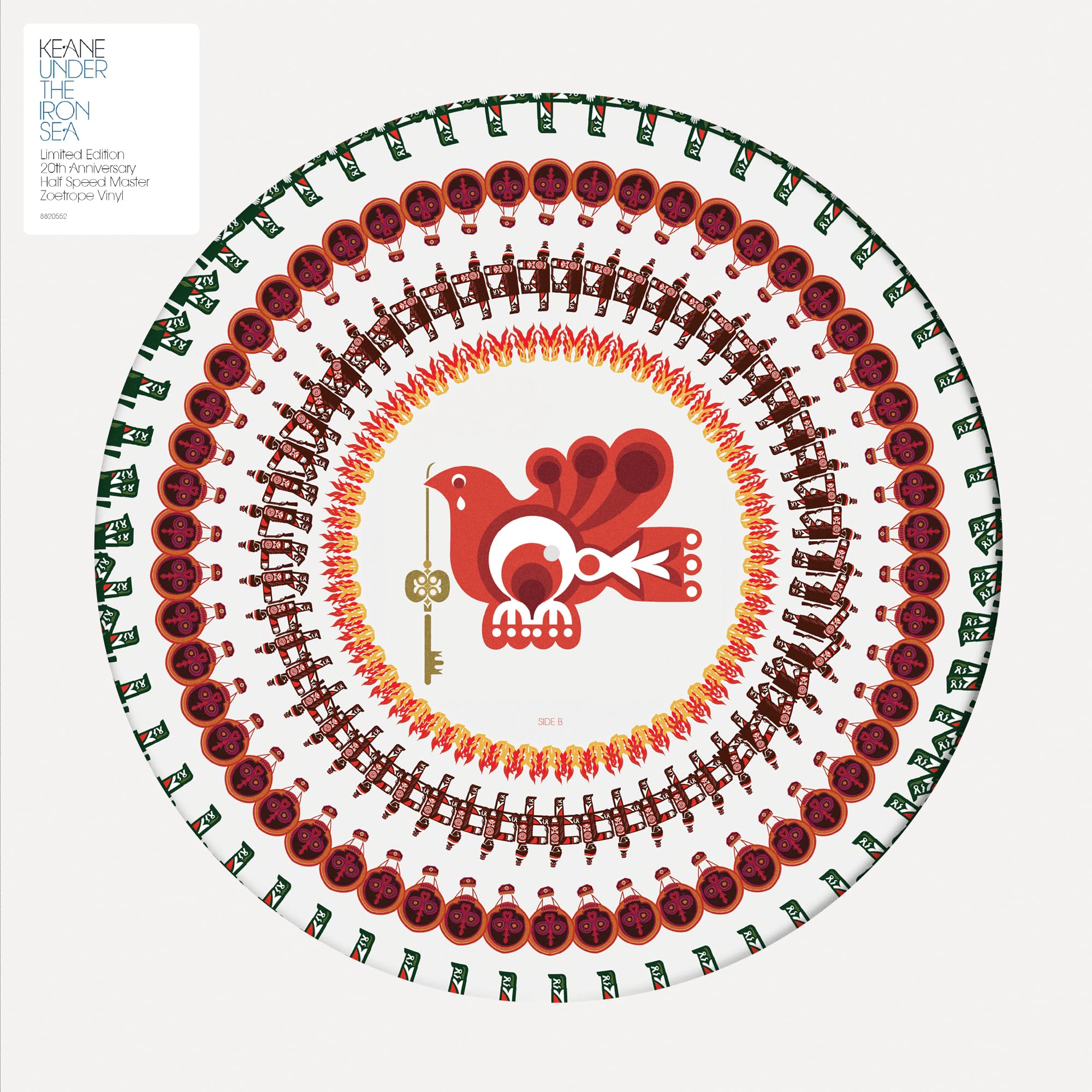 Keane - Under The Iron Sea [1LP Zoetrope Vinyl] 3