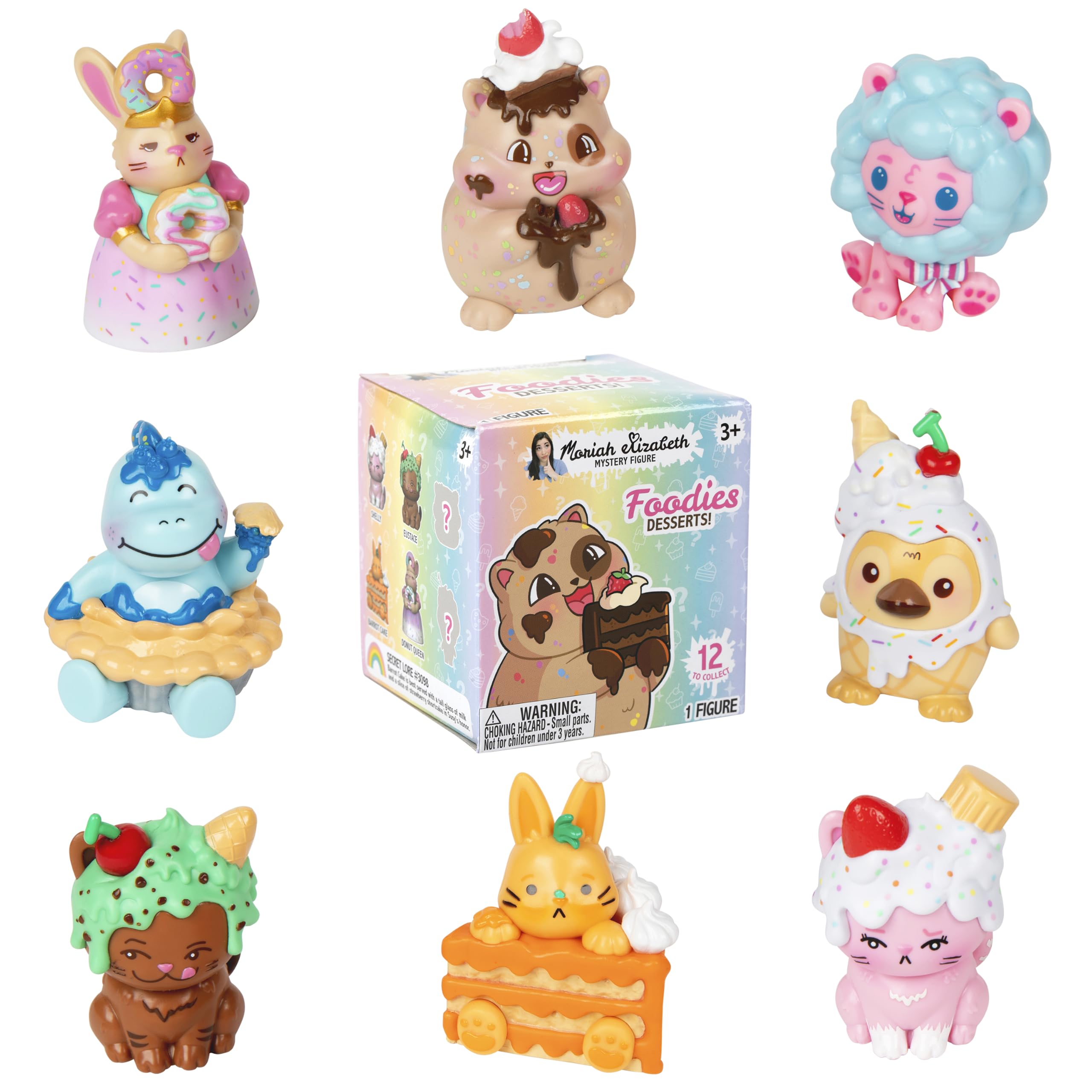 Moriah Elizabeth Series 4 Dessert Mystery Figures - Collectible Miniatures for Ages 3+ 1