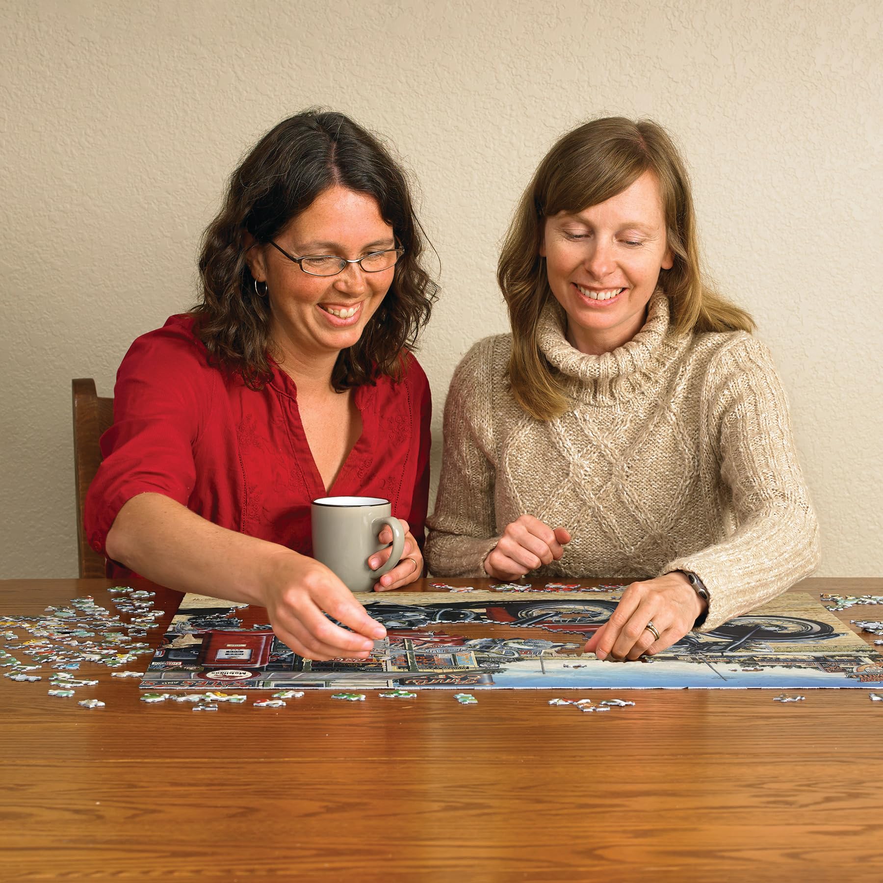 Cobble Hill Two for The Road - 1000 Piece Jigsaw Puzzle | Random Cut Pieces 5