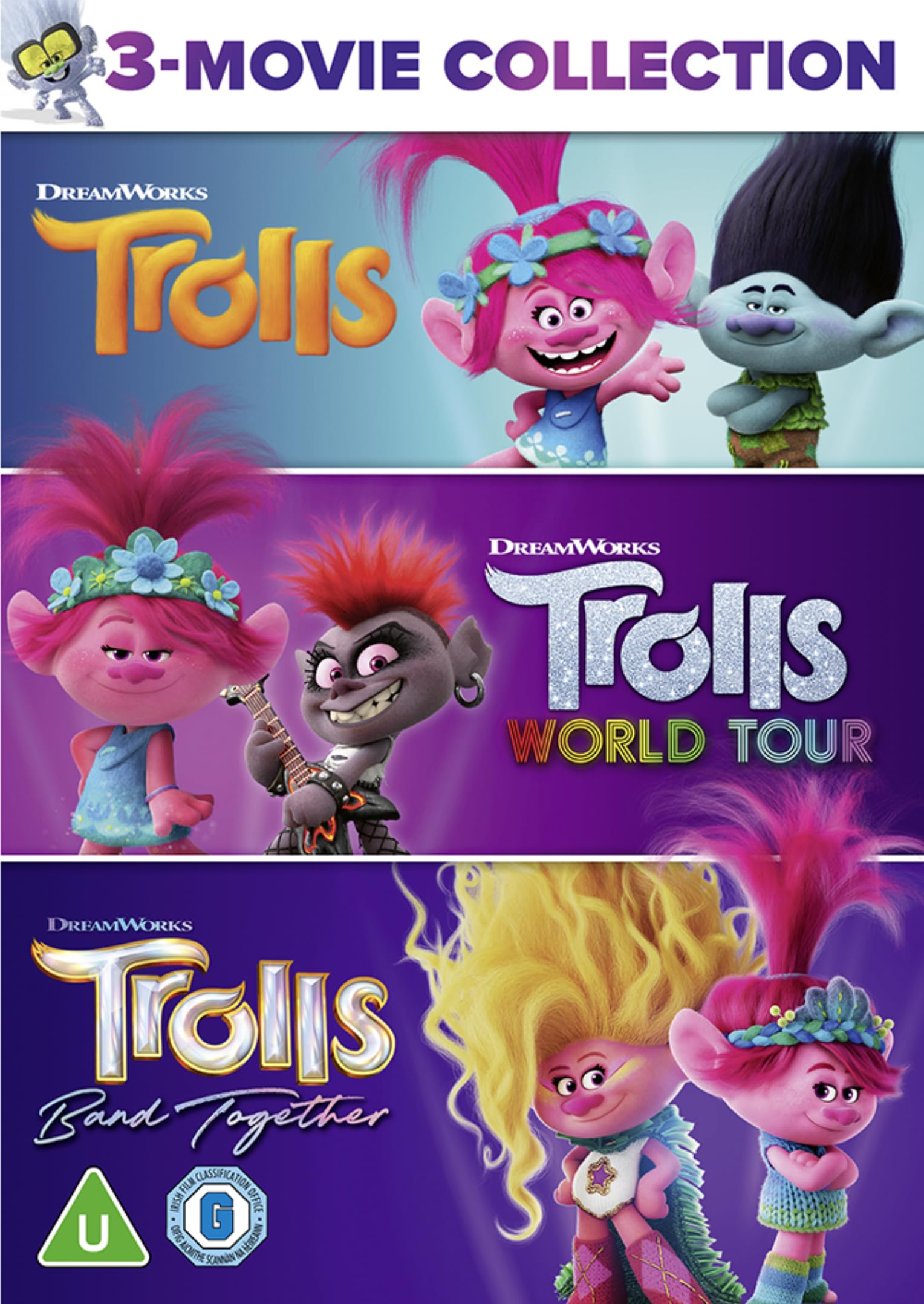 Trolls 3-Movie Collection [DVD]