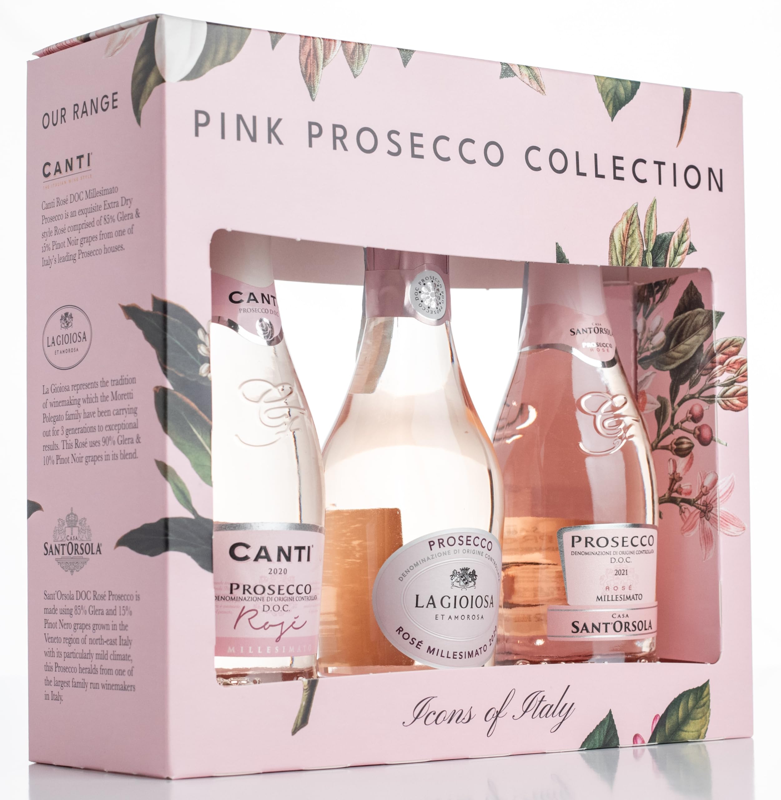 Interstellar Cellar - Pink Prosecco Collection Gift Box (3 Bottles) 5