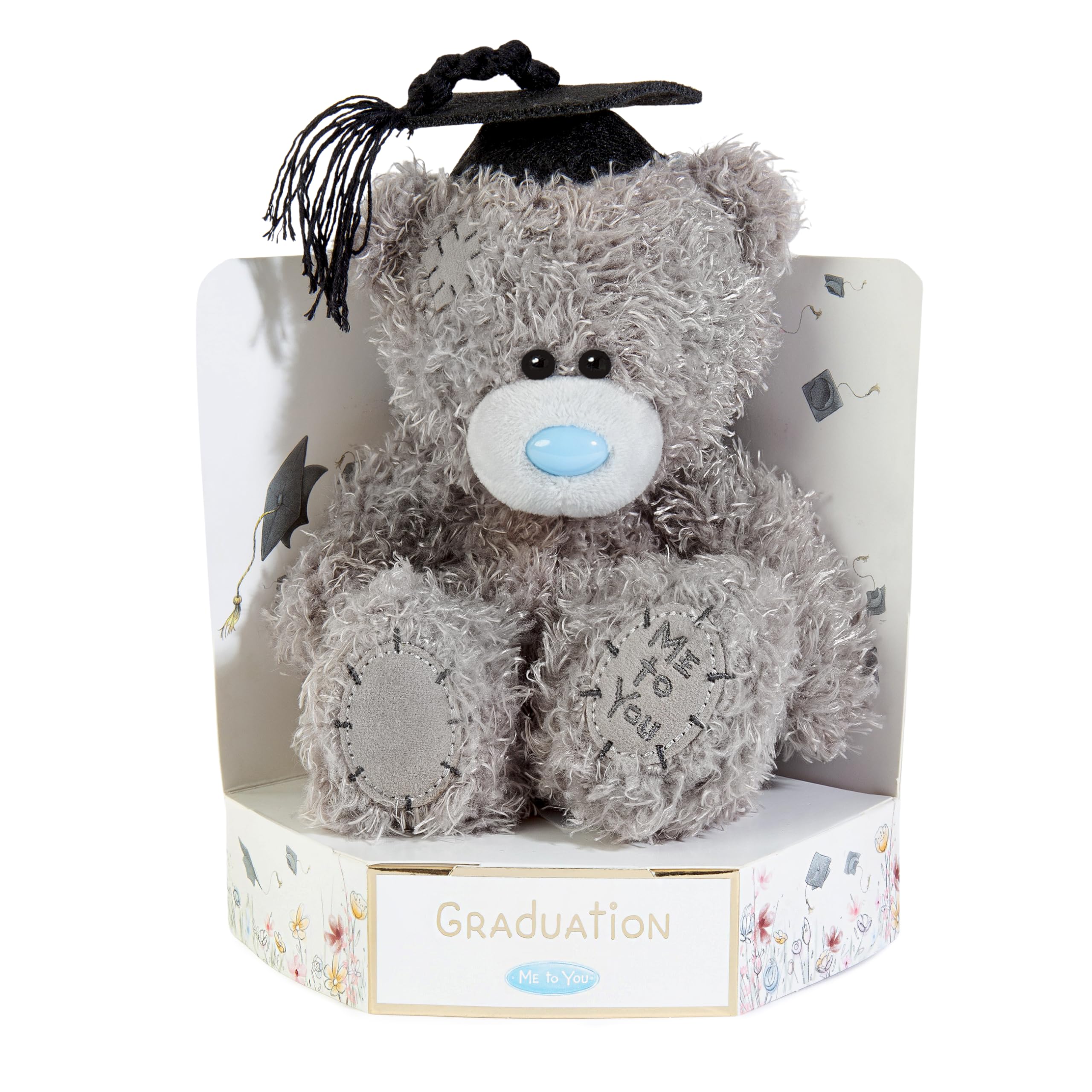 Me To You Bear Tatty Teddy Graduation Plush 15cm High on Luxury Gift Plinth