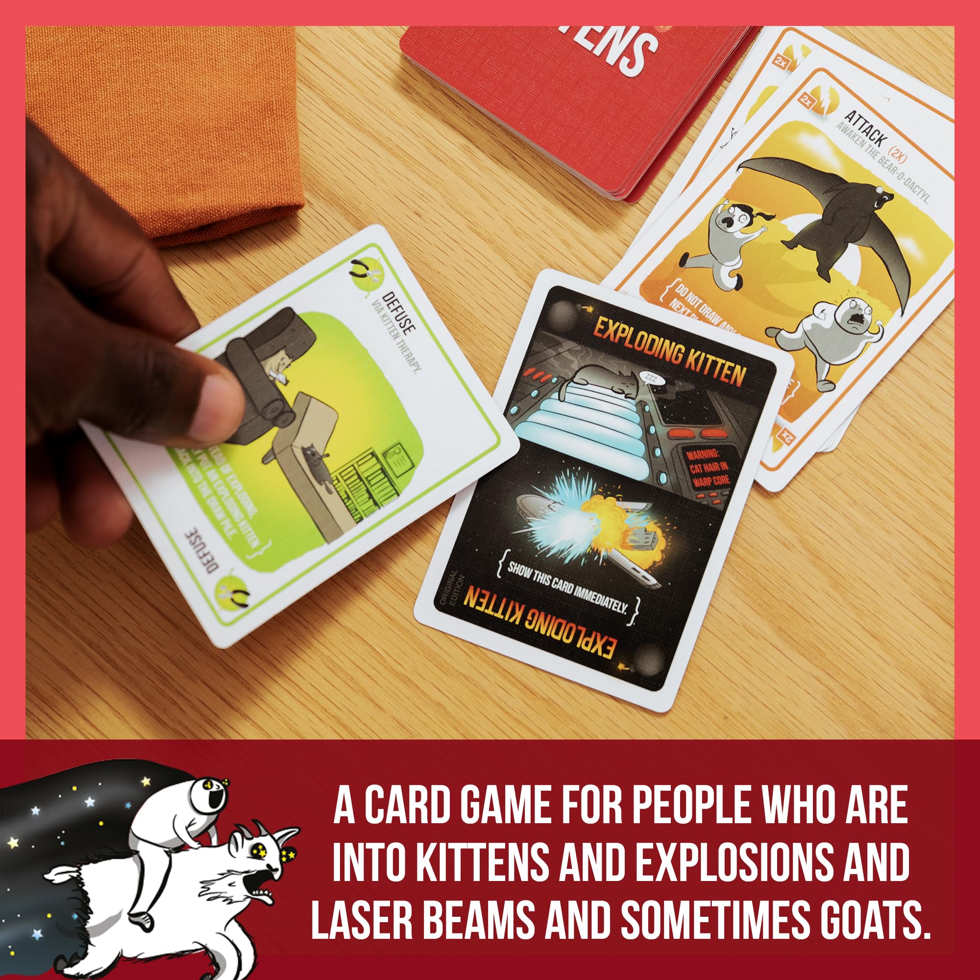 Exploding Kittens 10th Anniversary Tin - Card Game for 2-5 Players, Ages 7+ 4
