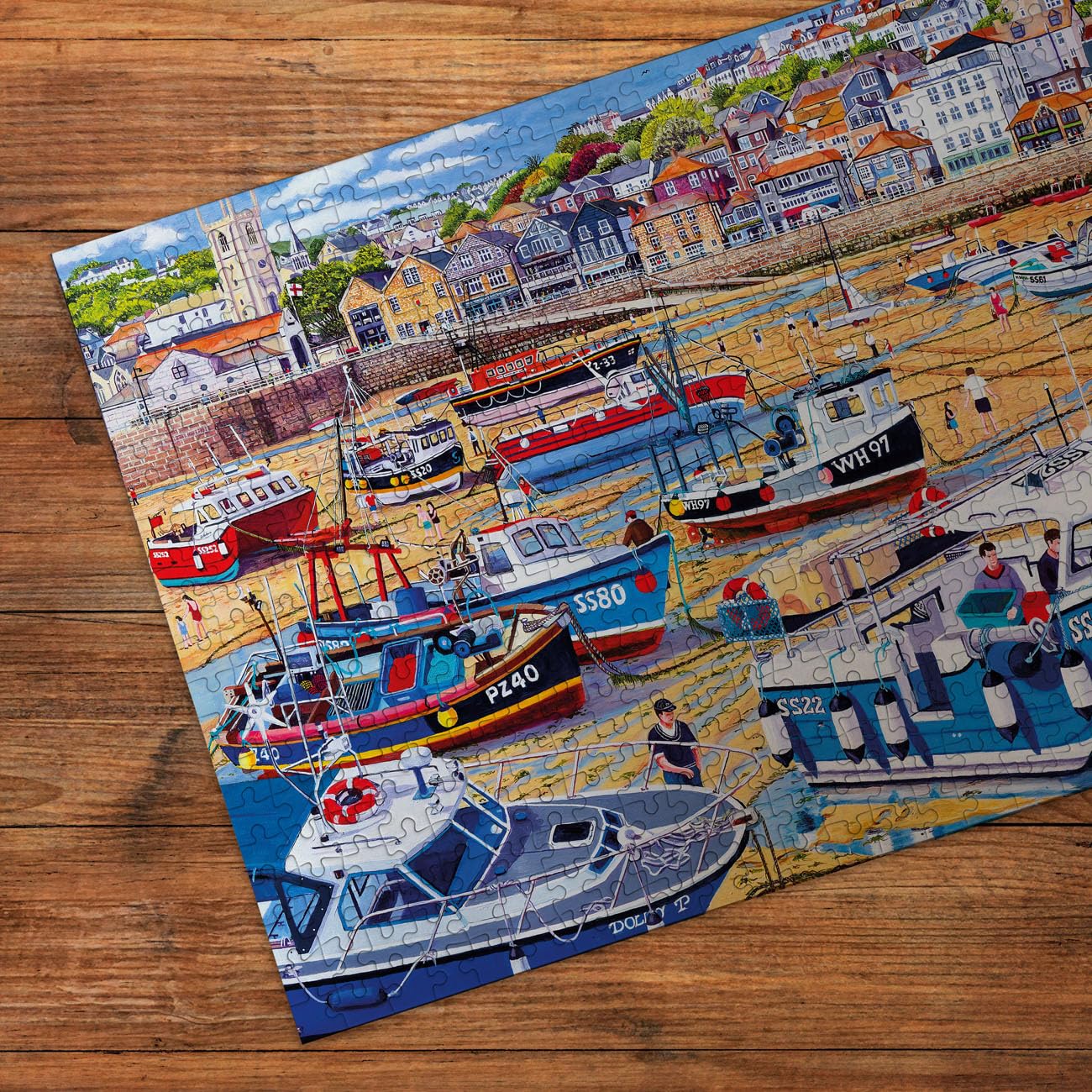 Gibsons Sand at St Ives Jigsaw Puzzle - 250 Extra Large Pieces | Roger Turner Art 3
