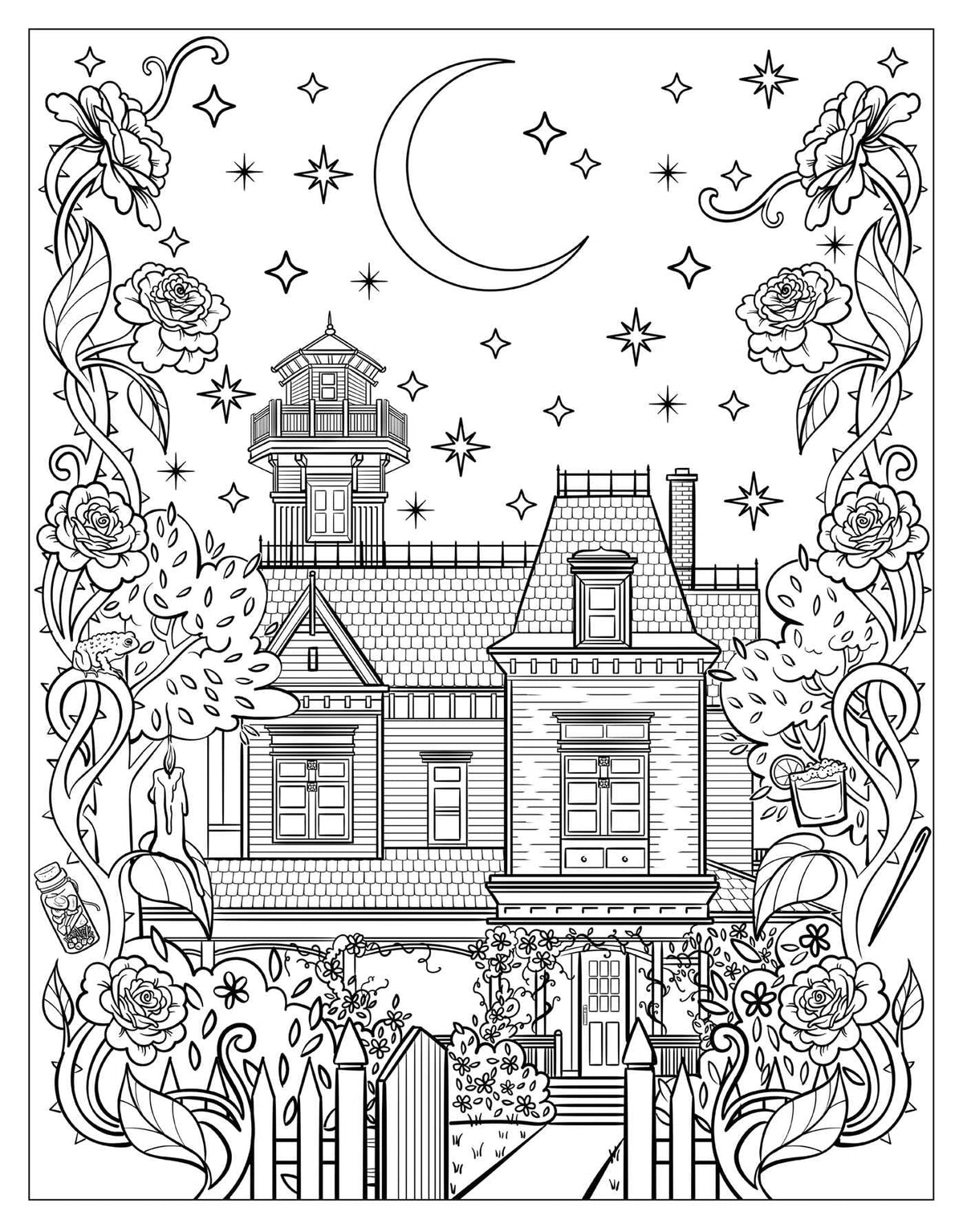 Practical Magic: The Motion Picture: The Official Coloring Book [Paperback] 2