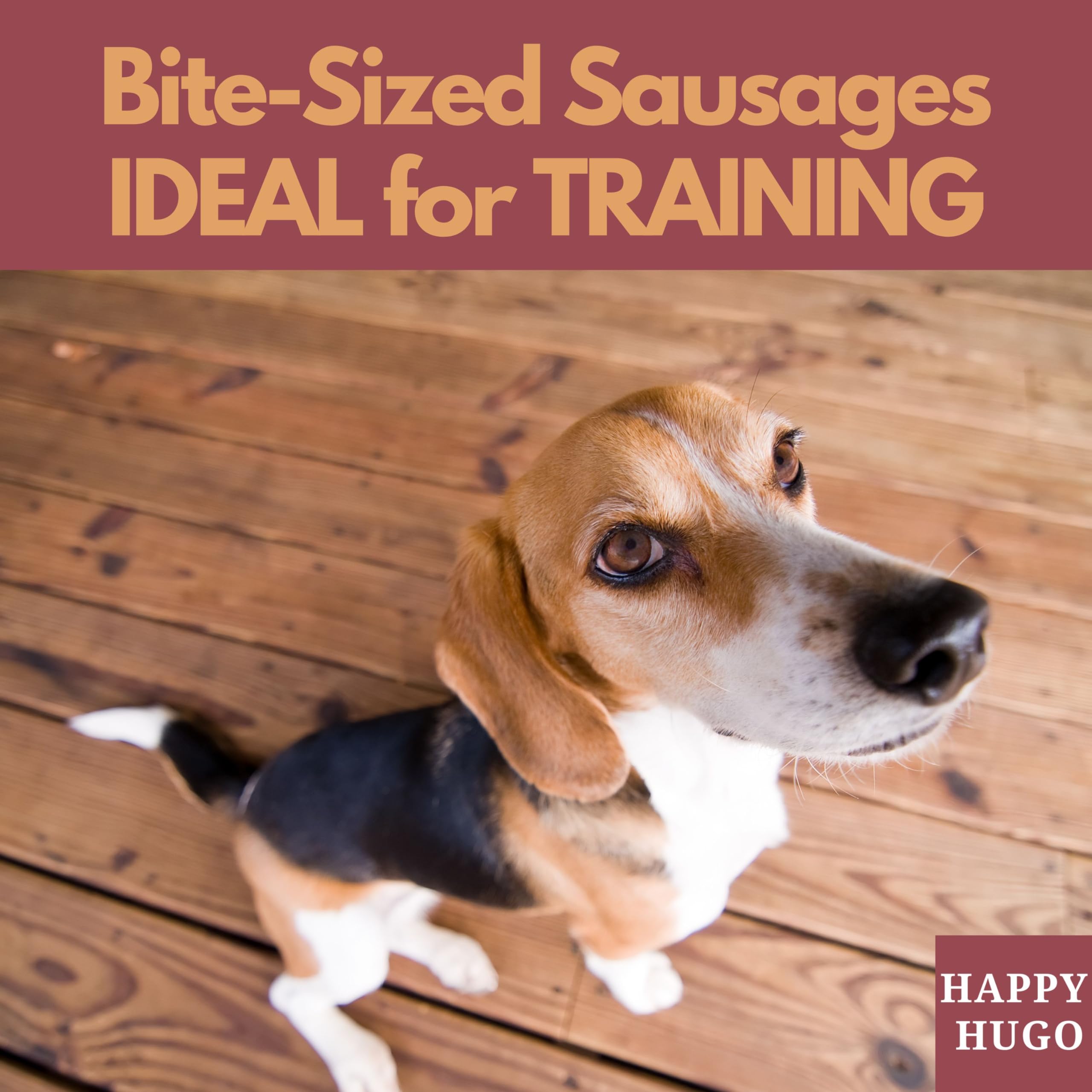 Happy Hugo Sliced Deli Dog Sausages - 100% British Chicken Treats for Dogs 9
