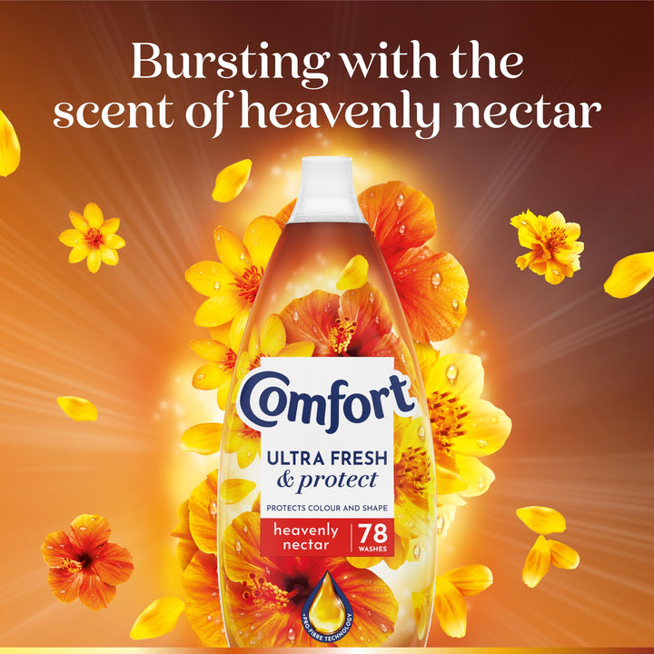 Comfort - Ultra Fresh & Protect Heavenly Nectar Liquid Fabric Conditioner