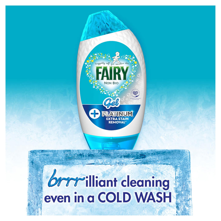 Fairy Non Bio - Platinum Laundry Detergent Gel, 1.485L (45 Washes)