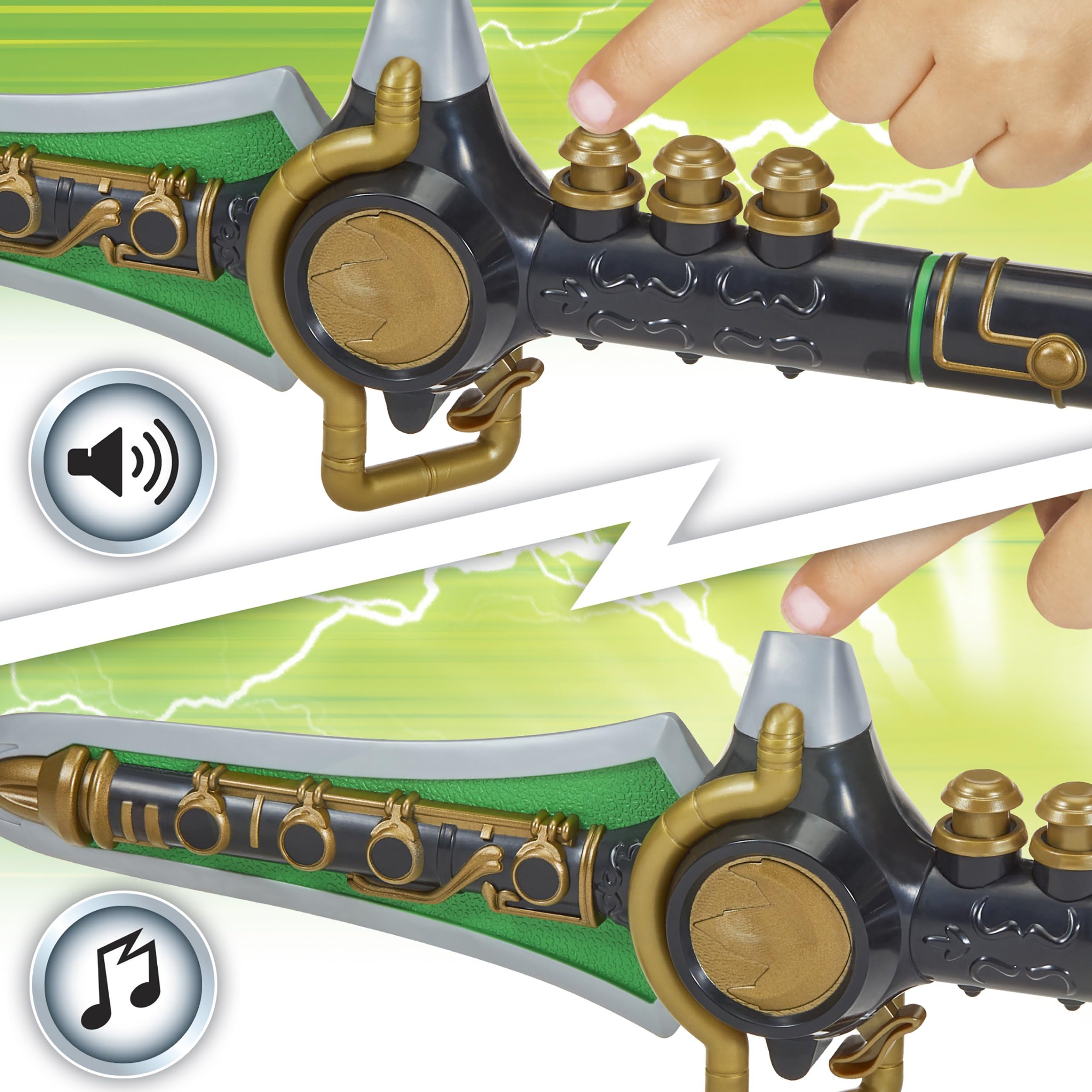 Power Rangers Dragon Dagger - Mighty Morphin Power Rangers: Re-Ignition Role Play Toy | Ages 4+ 5