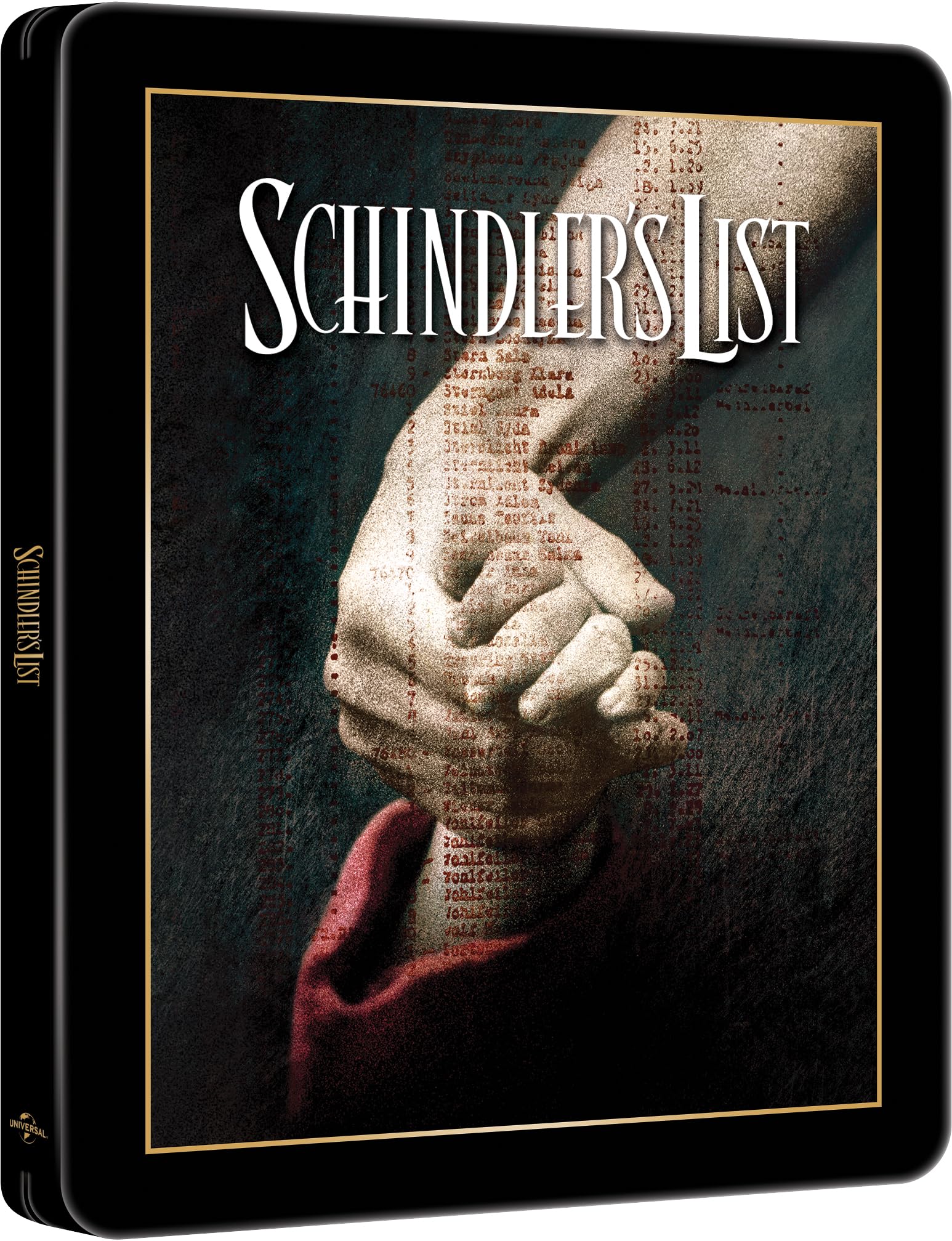 Schindler's List: Theatrical Poster 4K UHD & Blu-Ray Limited Edition Steelb