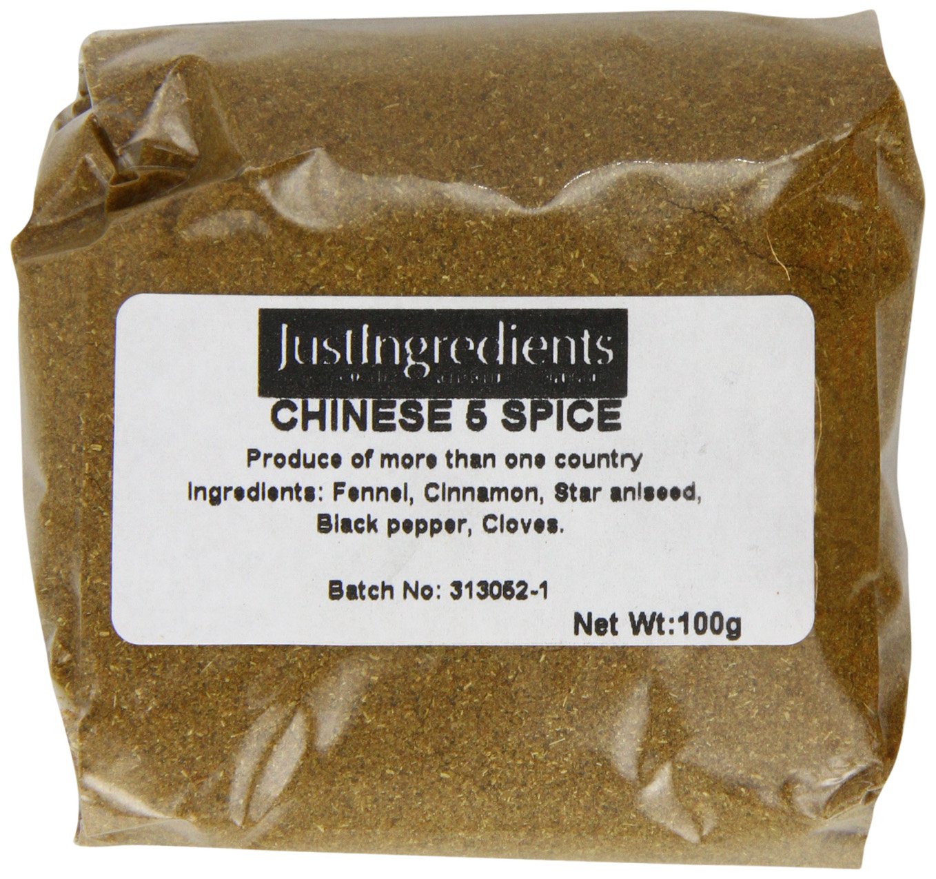 JustIngredients Chinese Five Spice Blend - Authentic Chinese Seasoning | 100g Pouch 1