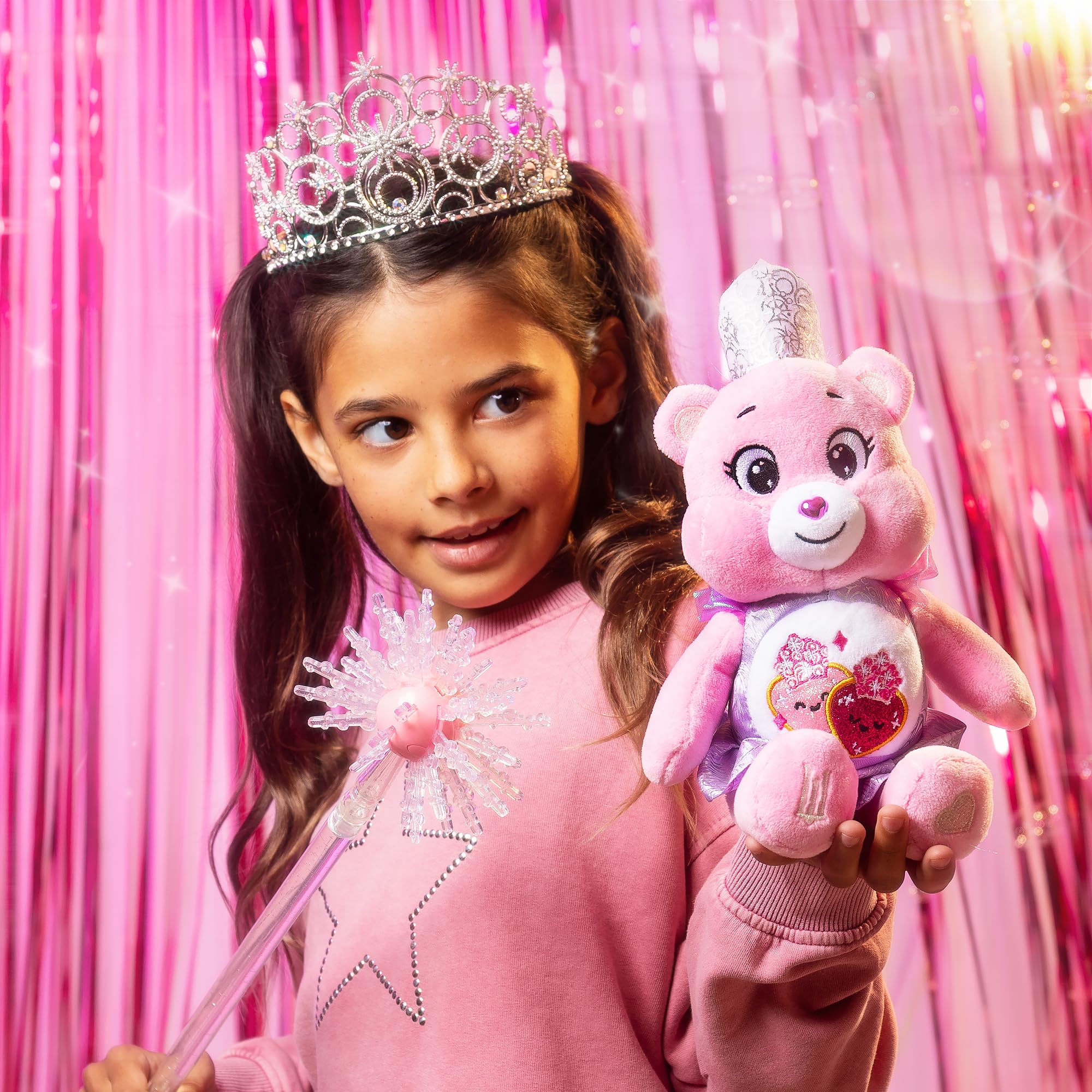 Care Bears x Wicked Love-a-Lot Bear as Glinda 22cm Plush - 4 Years and Up 11