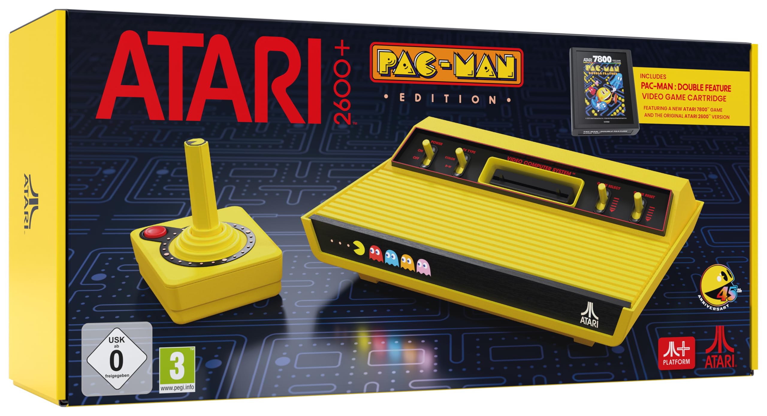 Pac-Man - Atari 2600+ Pac-Man Edition Console 1