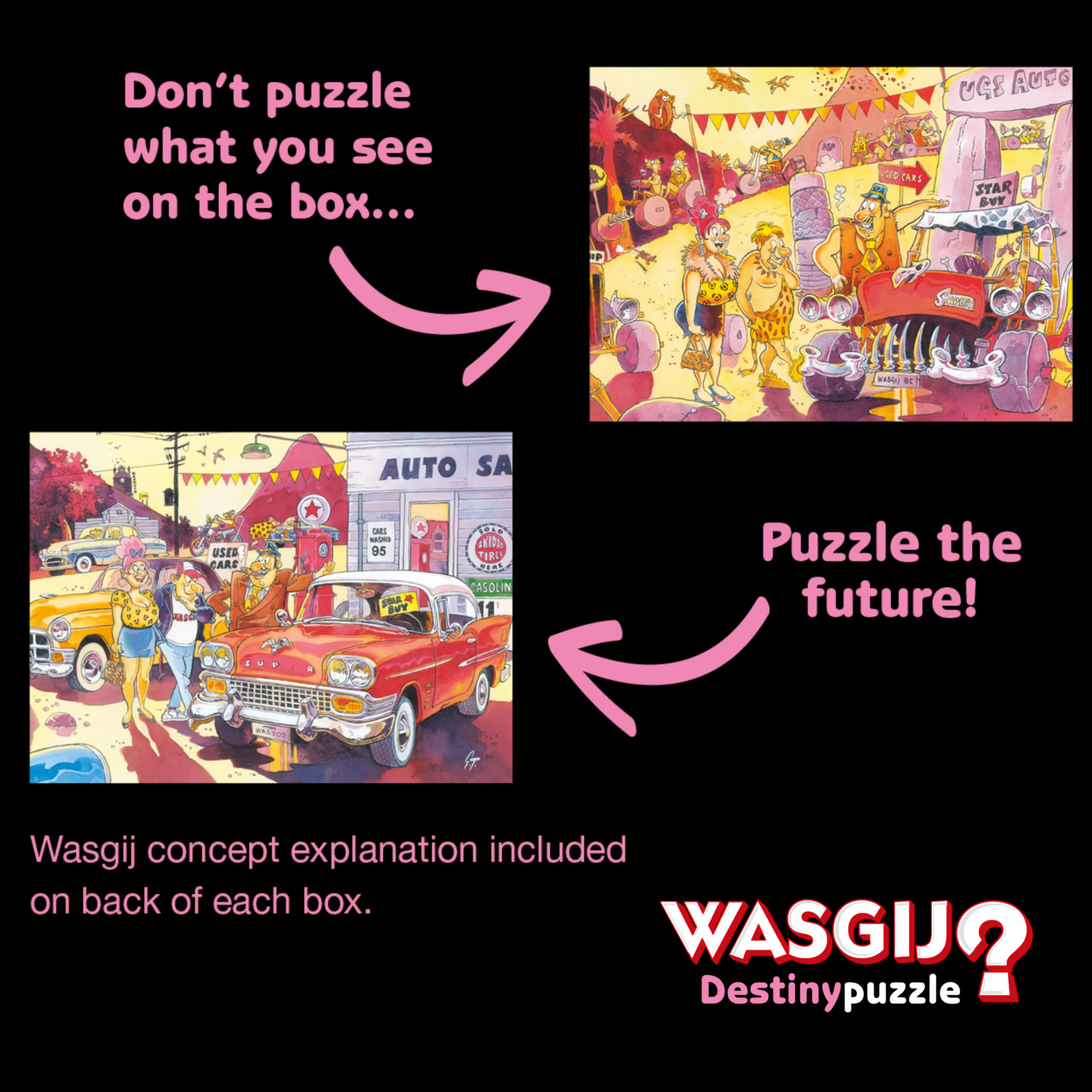 Wasgij Retro Destiny 8 High Season Jigsaw Puzzle - 1000 Pieces | Adult Brainteaser
