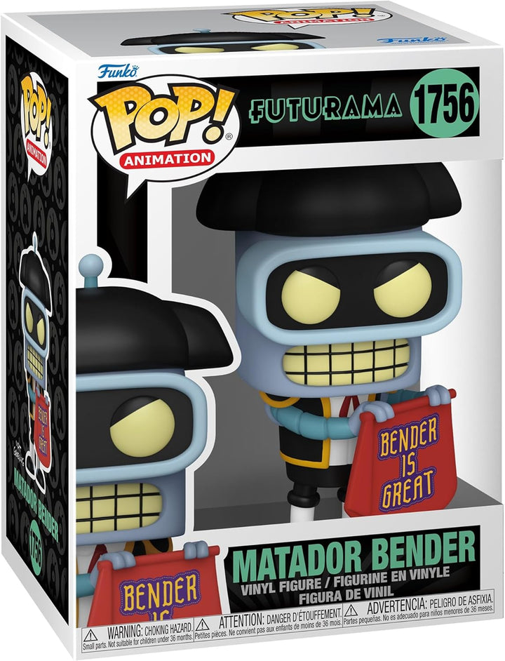 Funko POP! TV - Futurama Matador Bender Vinyl Figure