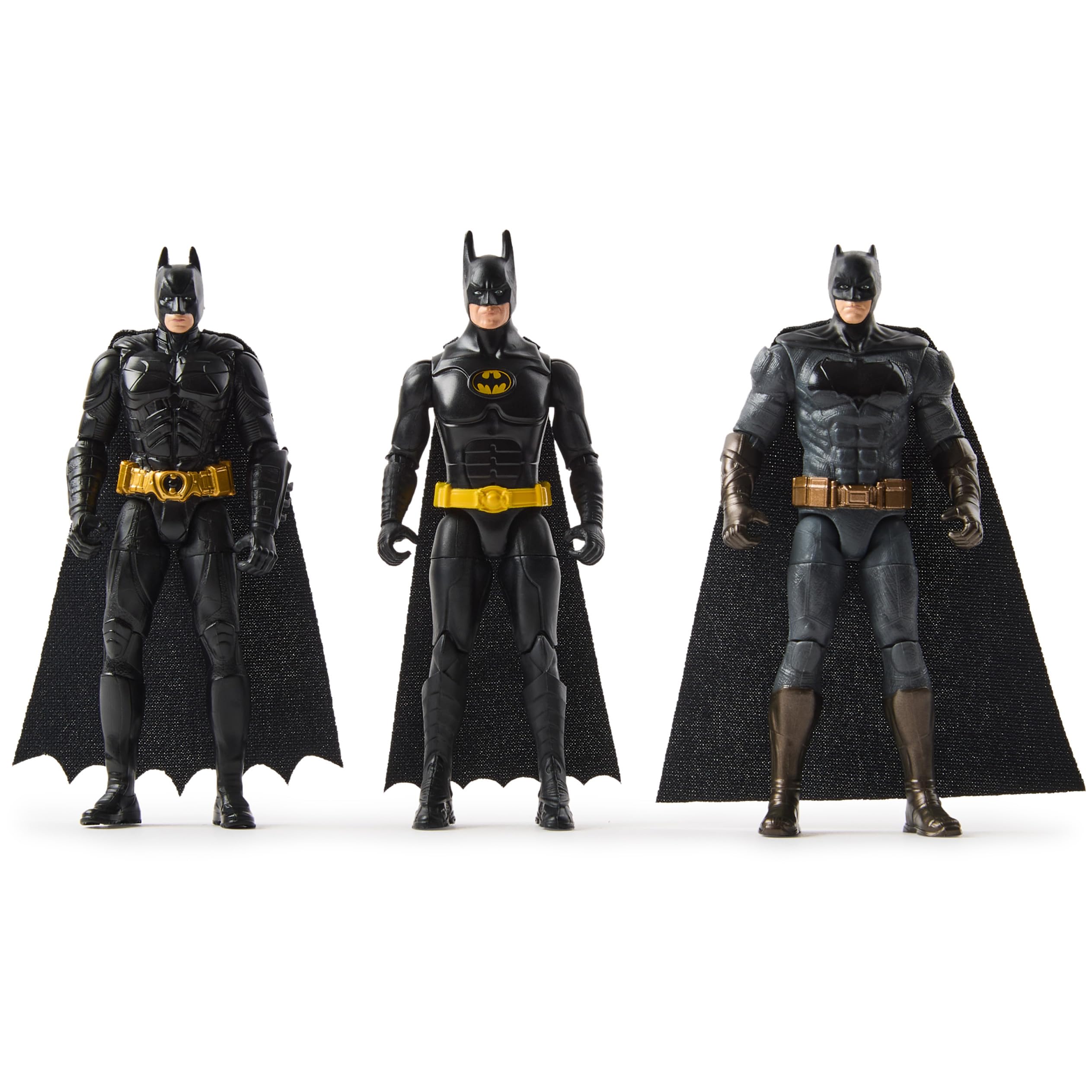 DC Comics Batman 85th Anniversary Action Figures - 3-Pack, 10-cm, Ages 3+