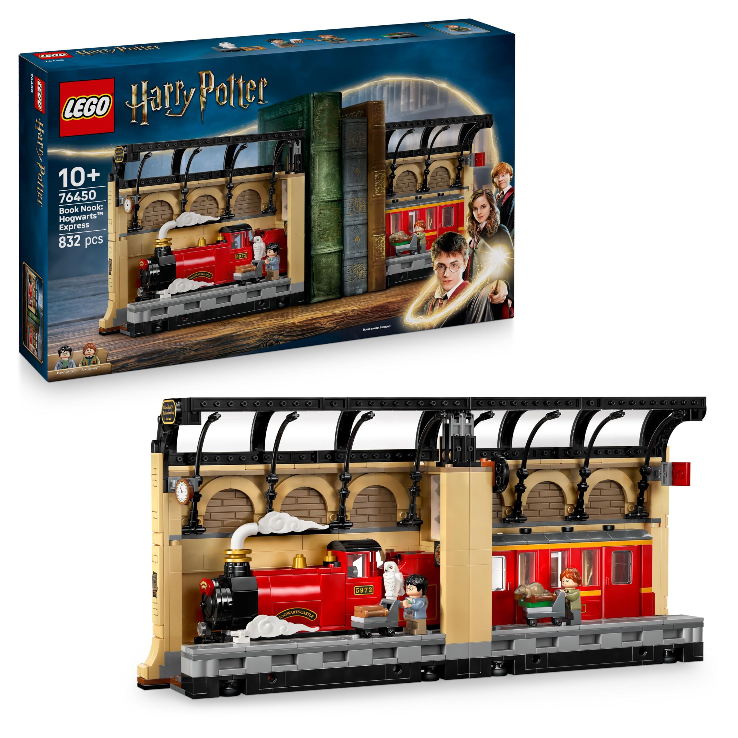 LEGO Harry Potter Book Nook: Hogwarts Express Set 76450 | Ages 10+ | 1340g