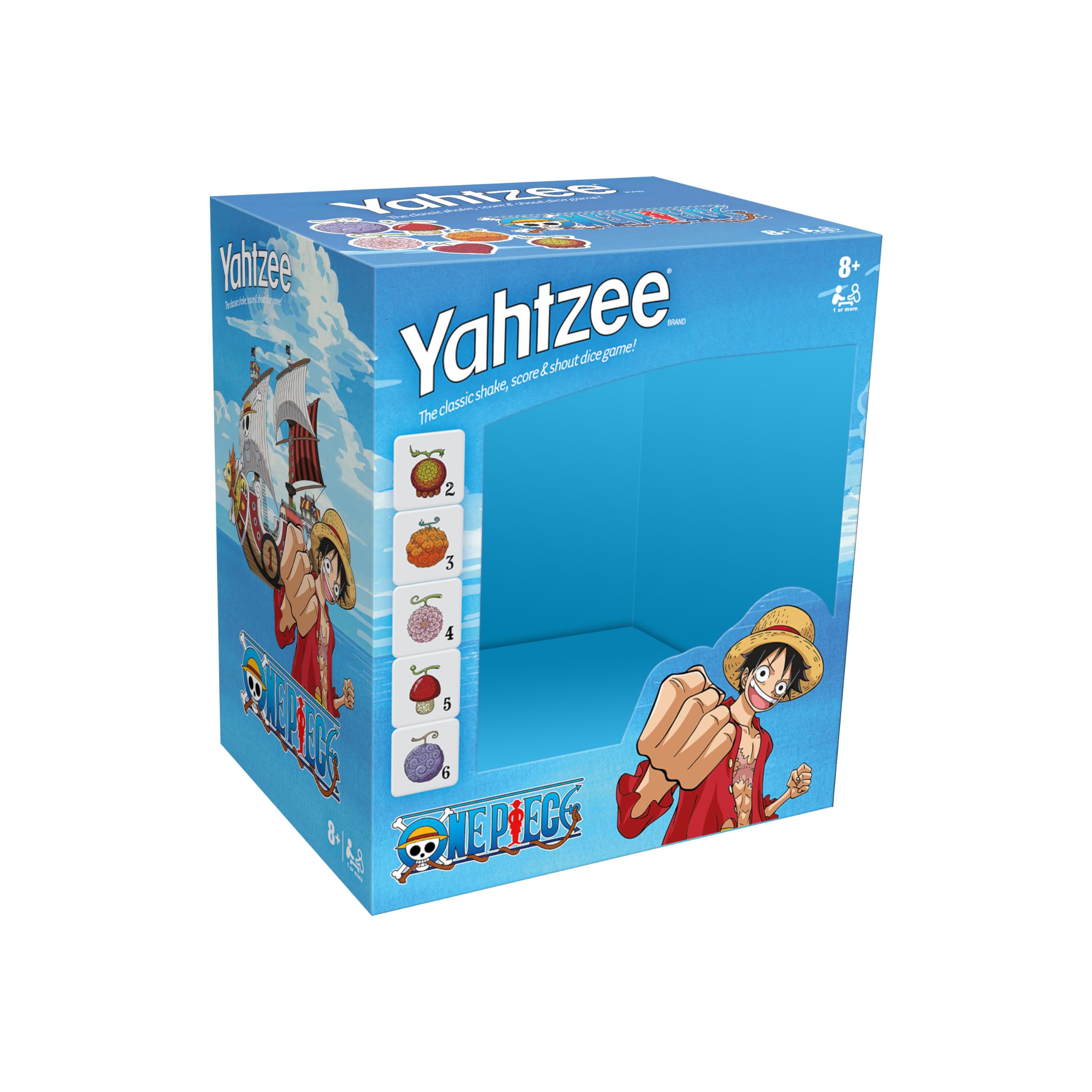 Winning Moves One Piece Yahtzee Special Edition Dice Game | Travel Size | Multi-coloured 5