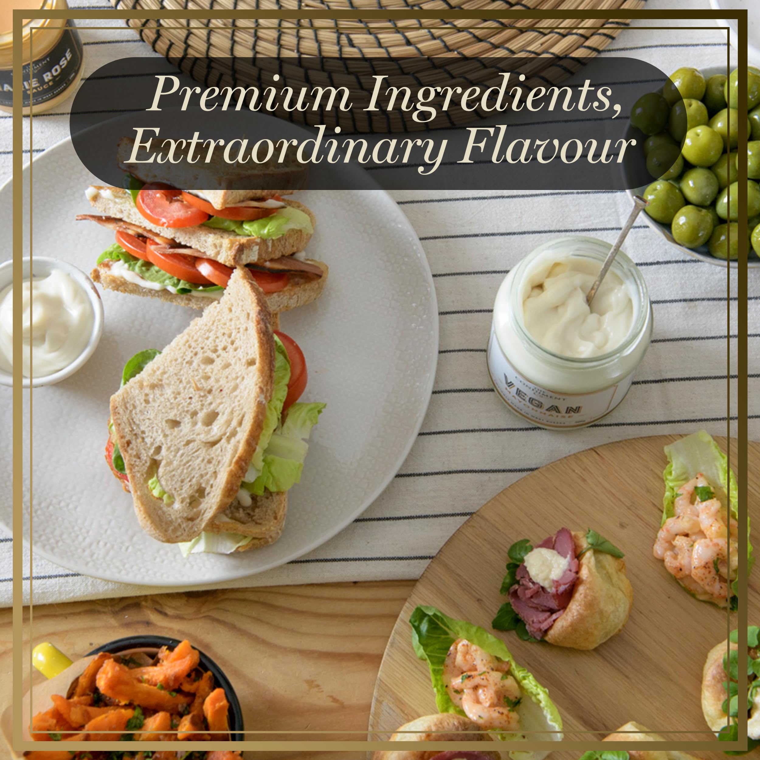 The Real Condiment Co - Vegan Mayonnaise 300ml 12