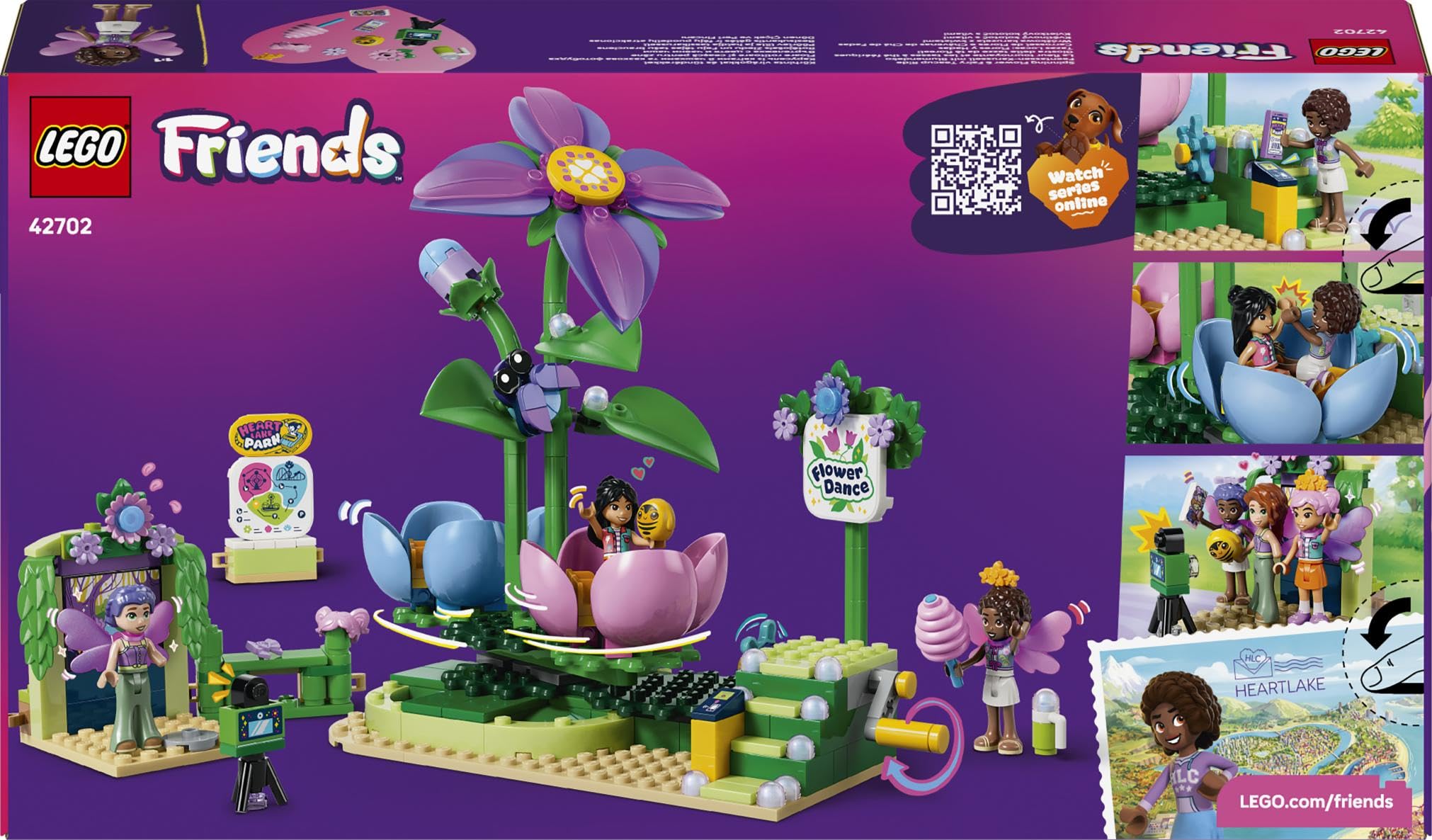 LEGO Friends Spinning Flower & Fairy Teacup Ride Building Set | Ages 7+ | Model 42702 7