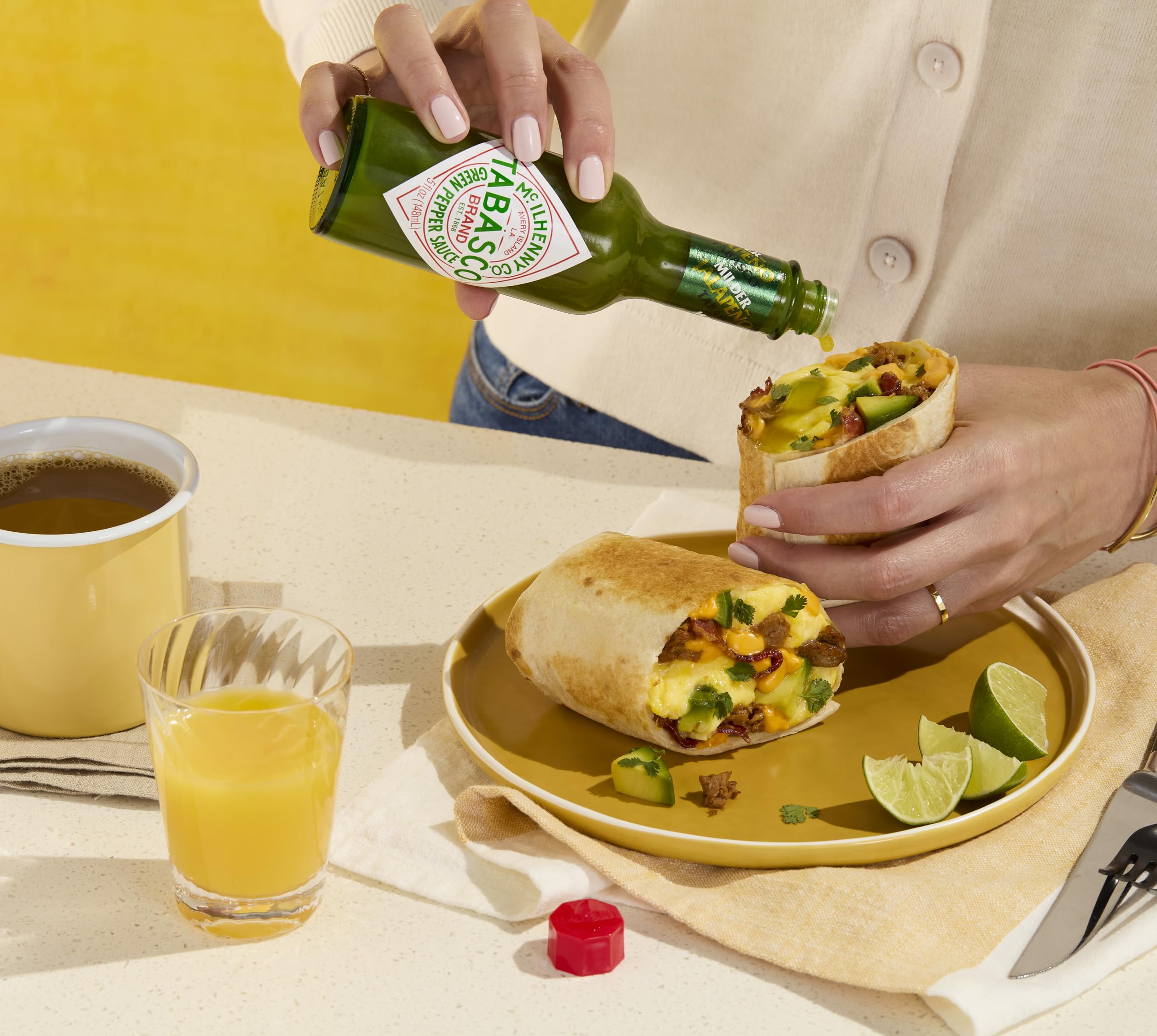 Tabasco Green Pepper Mild Hot Sauce - Tangy Jalapeño Heat | 57ml Bottle 6