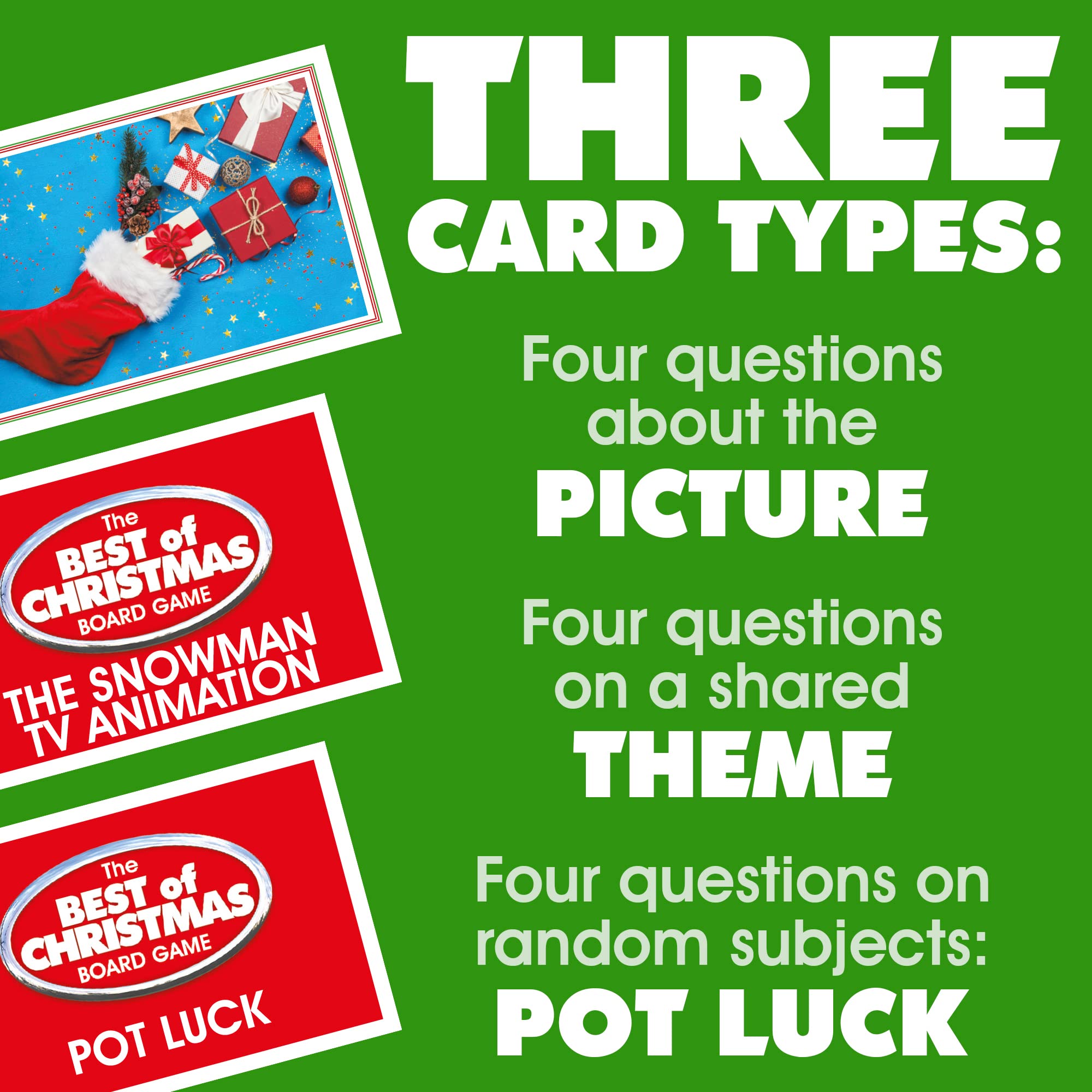 Drumond Park The Best of Christmas Family Board Game - Cracking Christmas Trivia Game for Adults and Kids 2