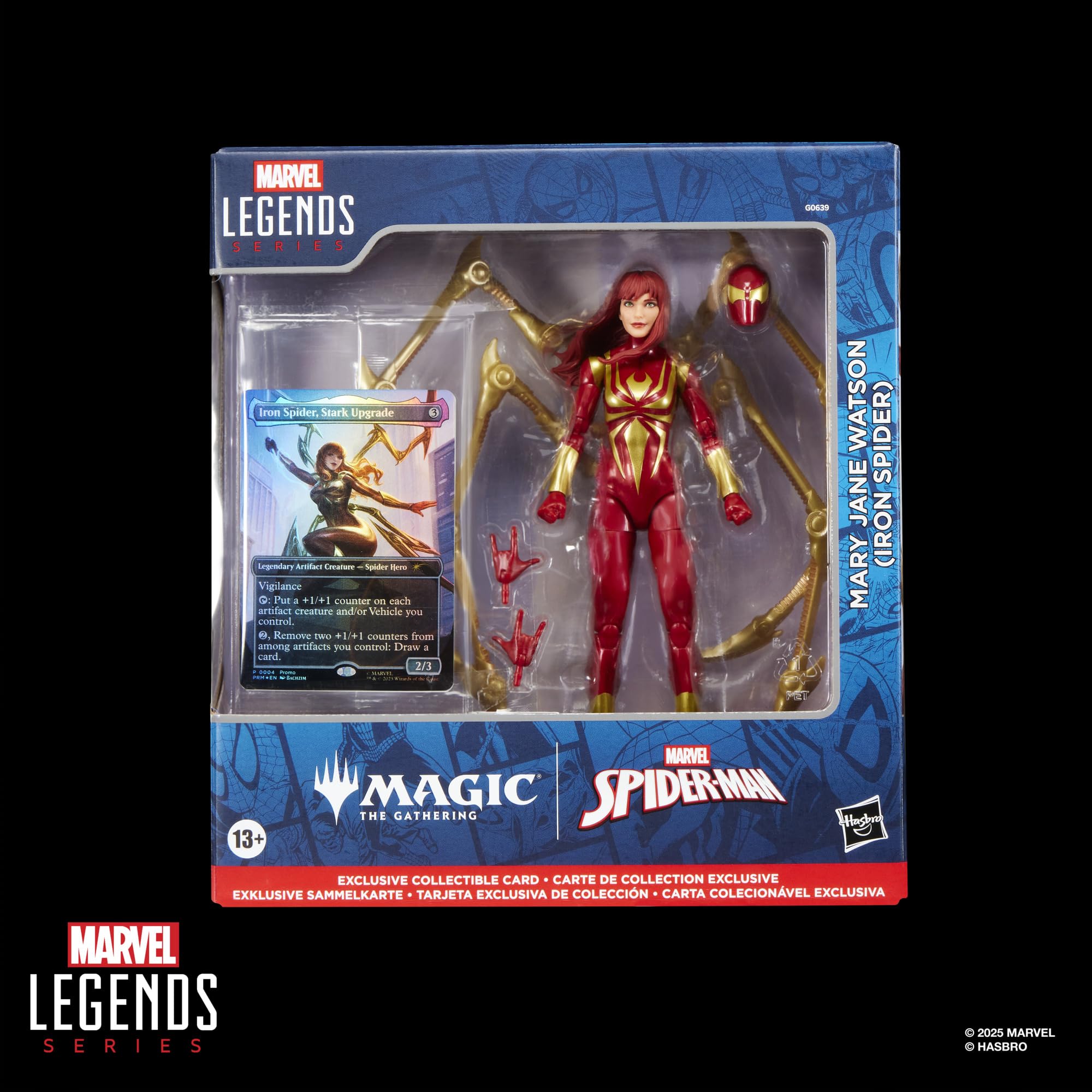Marvel Legends Series Mary Jane Watson (Iron Spider) Action Figure | 6-Inch Scale | 7 Accessories 2