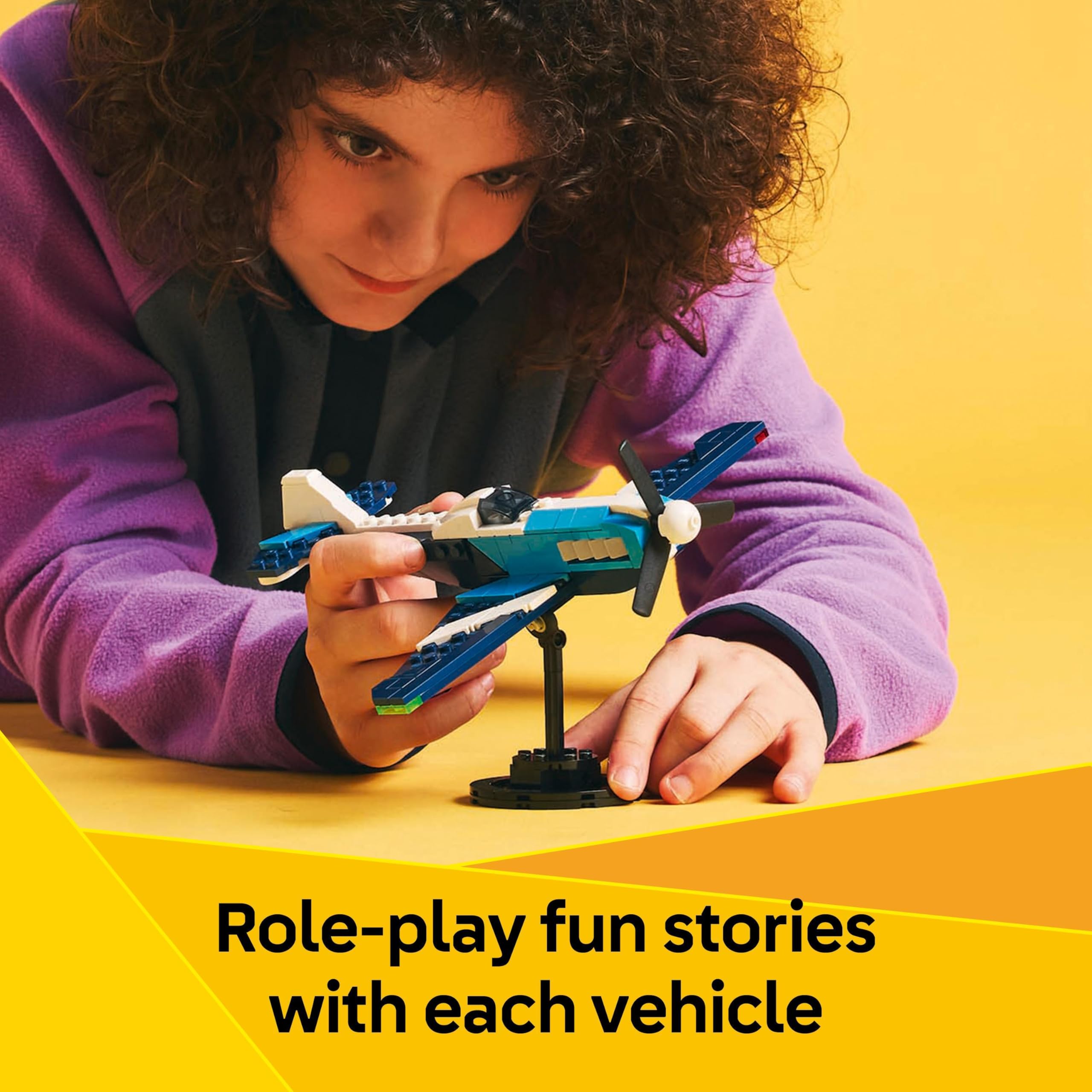 LEGO Creator 3in1 Aircraft: Race Plane Toy - Builds into Jet or Helicopter 5