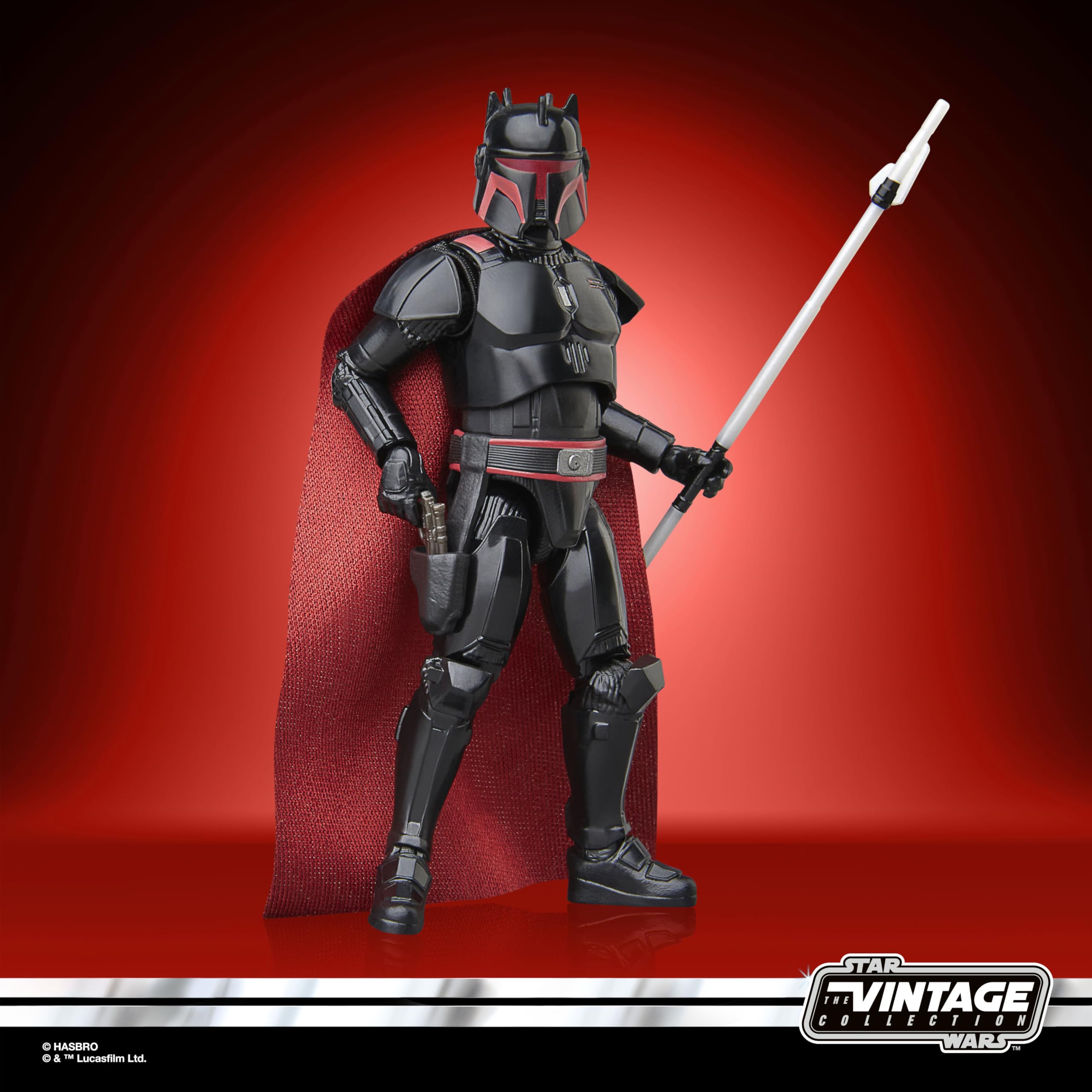 Star Wars The Vintage Collection Moff Gideon (Dark Trooper Armor) Action Figure - 9.5 cm Scale | Kenner Inspired Packaging | Ages 4+ 7