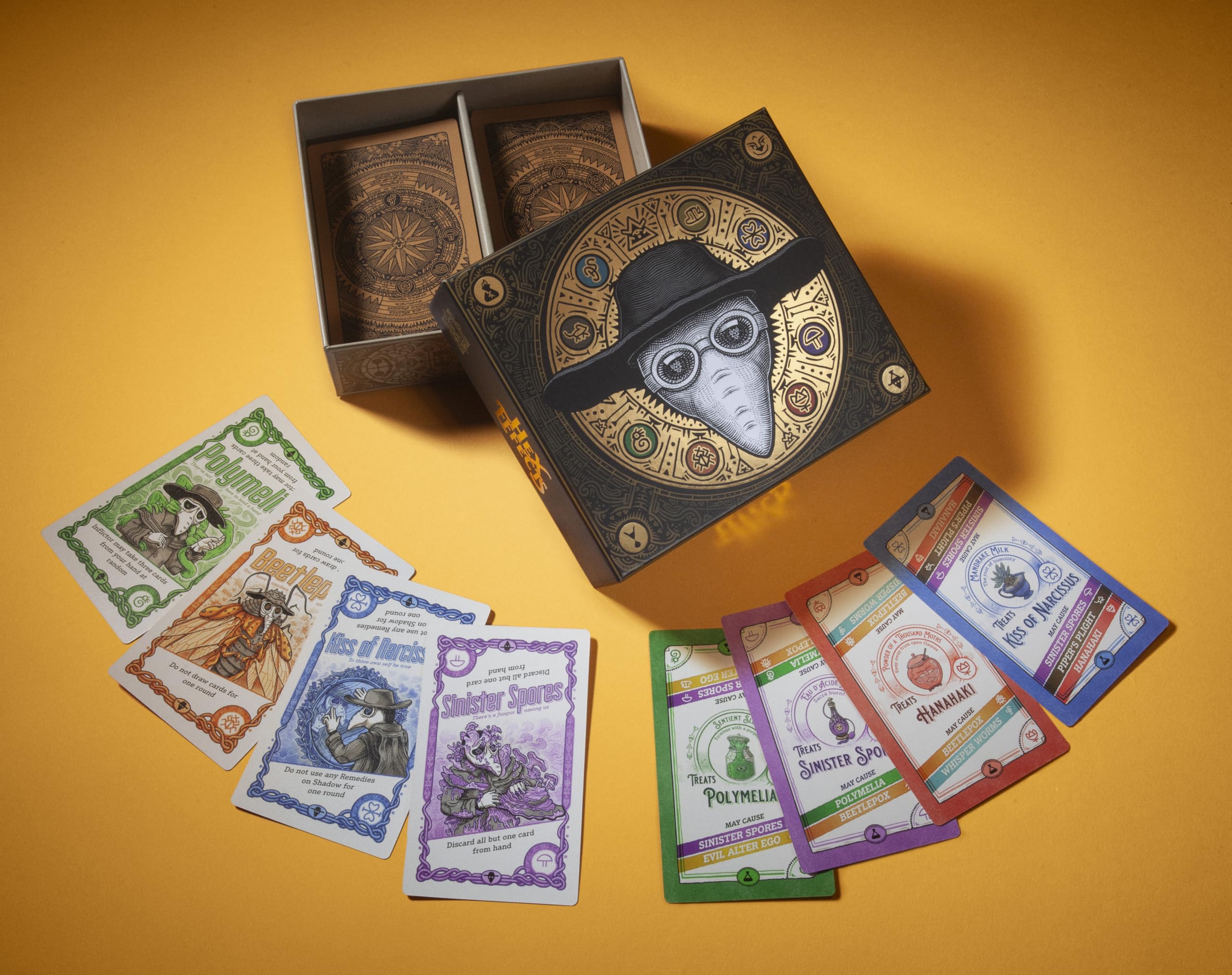 Pillbox Games Hex Effects Card Game | Ages 10+ | 2-8 Players | 10-30 Min 2
