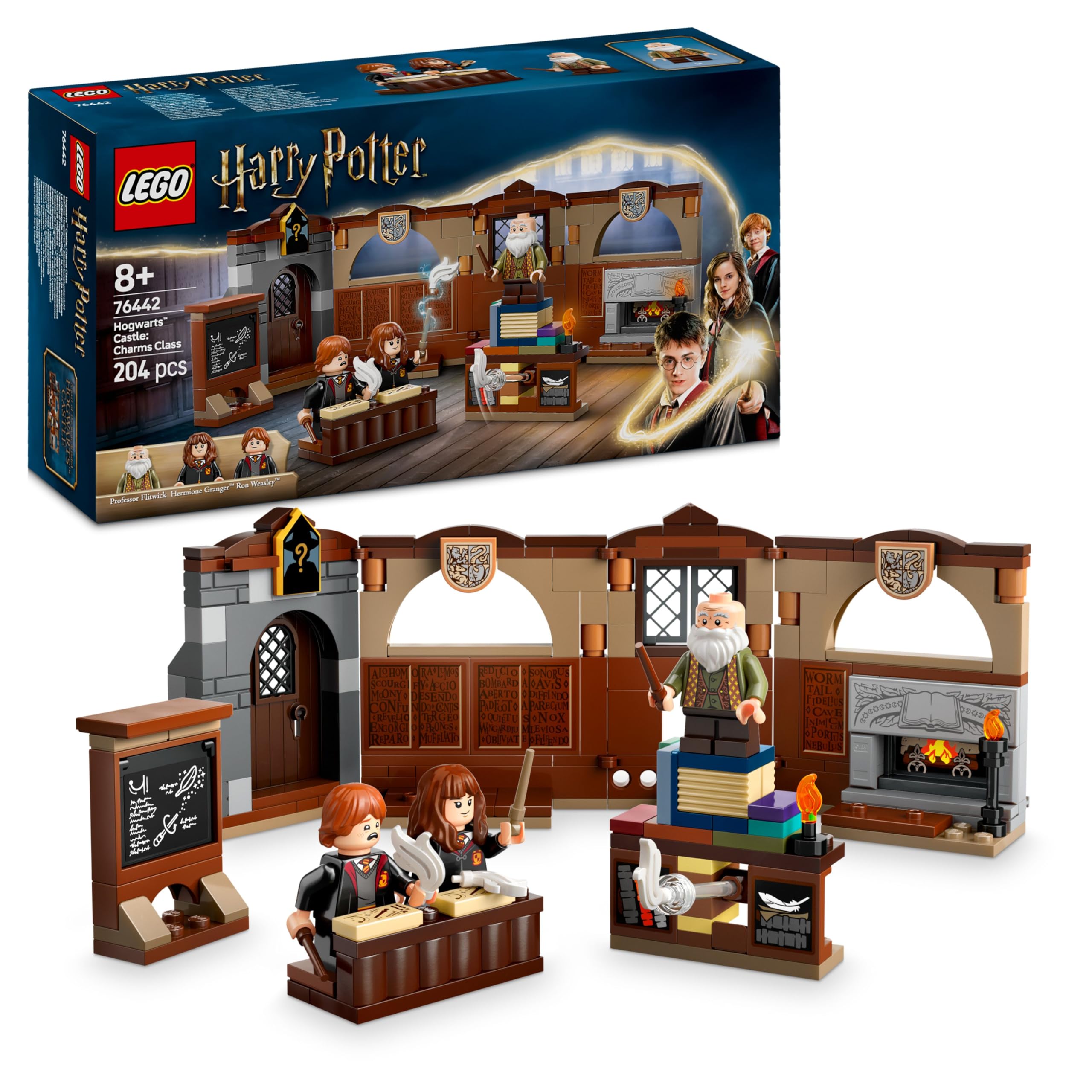 LEGO Harry Potter Hogwarts Castle: Charms Class Set 76442 | Includes 3 Minifigures | Ages 8+