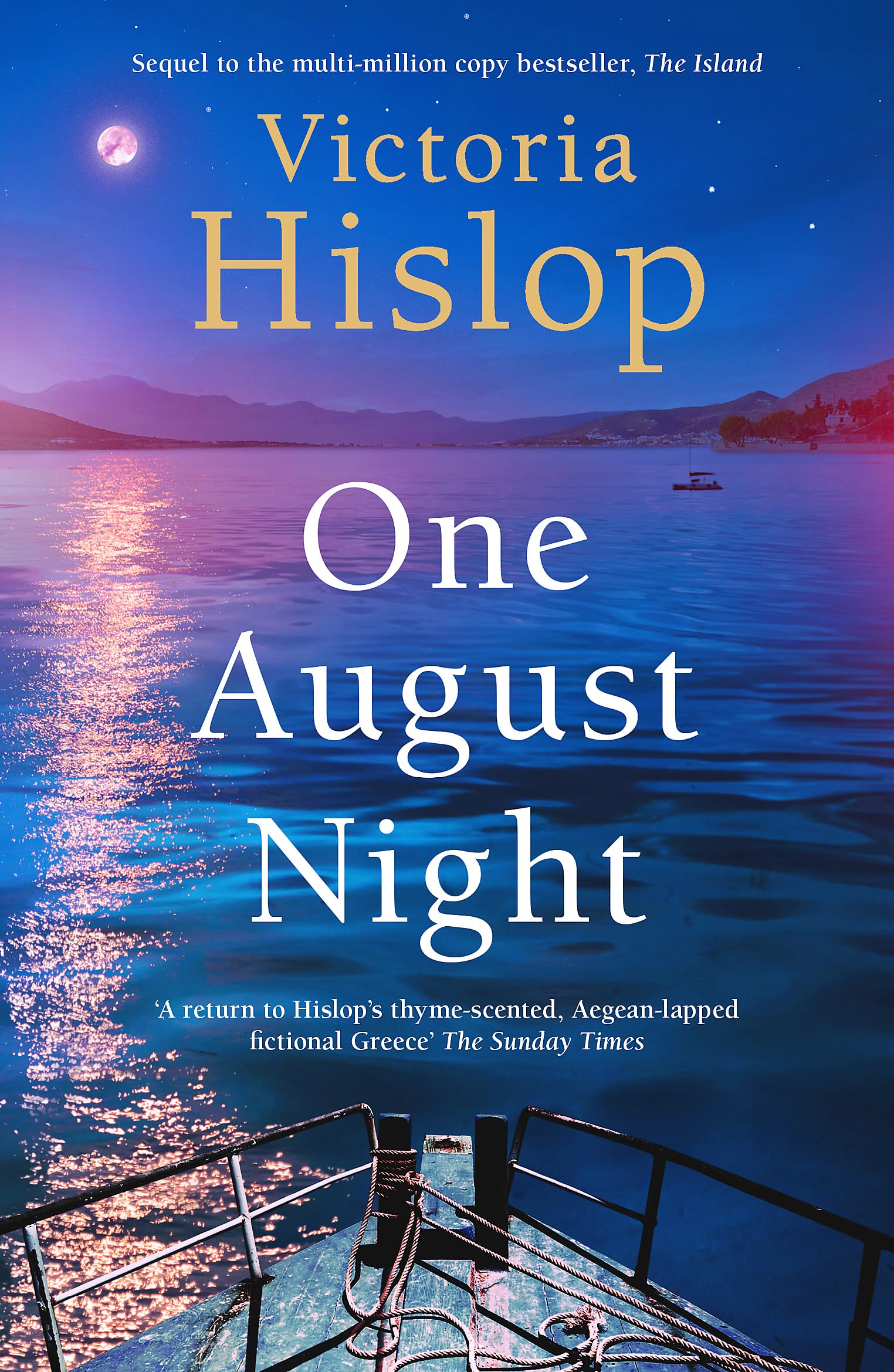 Victoria Hislop One August Night - Sequel to The Island | Paperback | 320 Pages 1