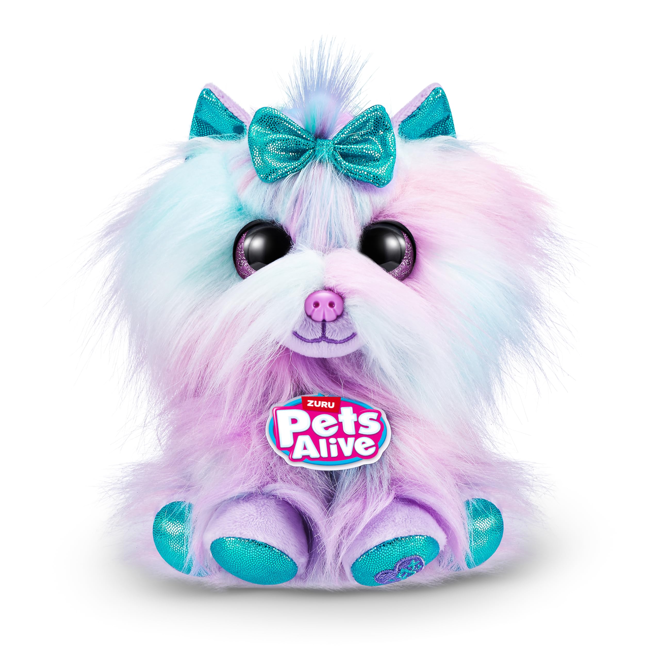 Pets Alive Puppy Rescue Surprise Series 3 - Yorkshire Plush Interactive Toy with Speak & Repeat 10