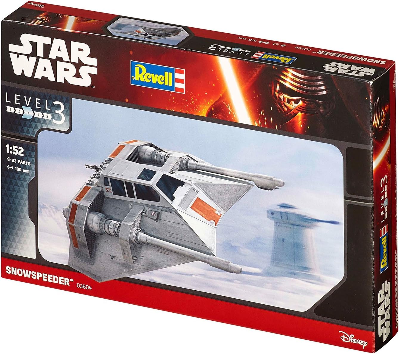 Revell Star Wars Snowspeeder Model Kit - 23-Piece Building Set for Ages 10+ 5