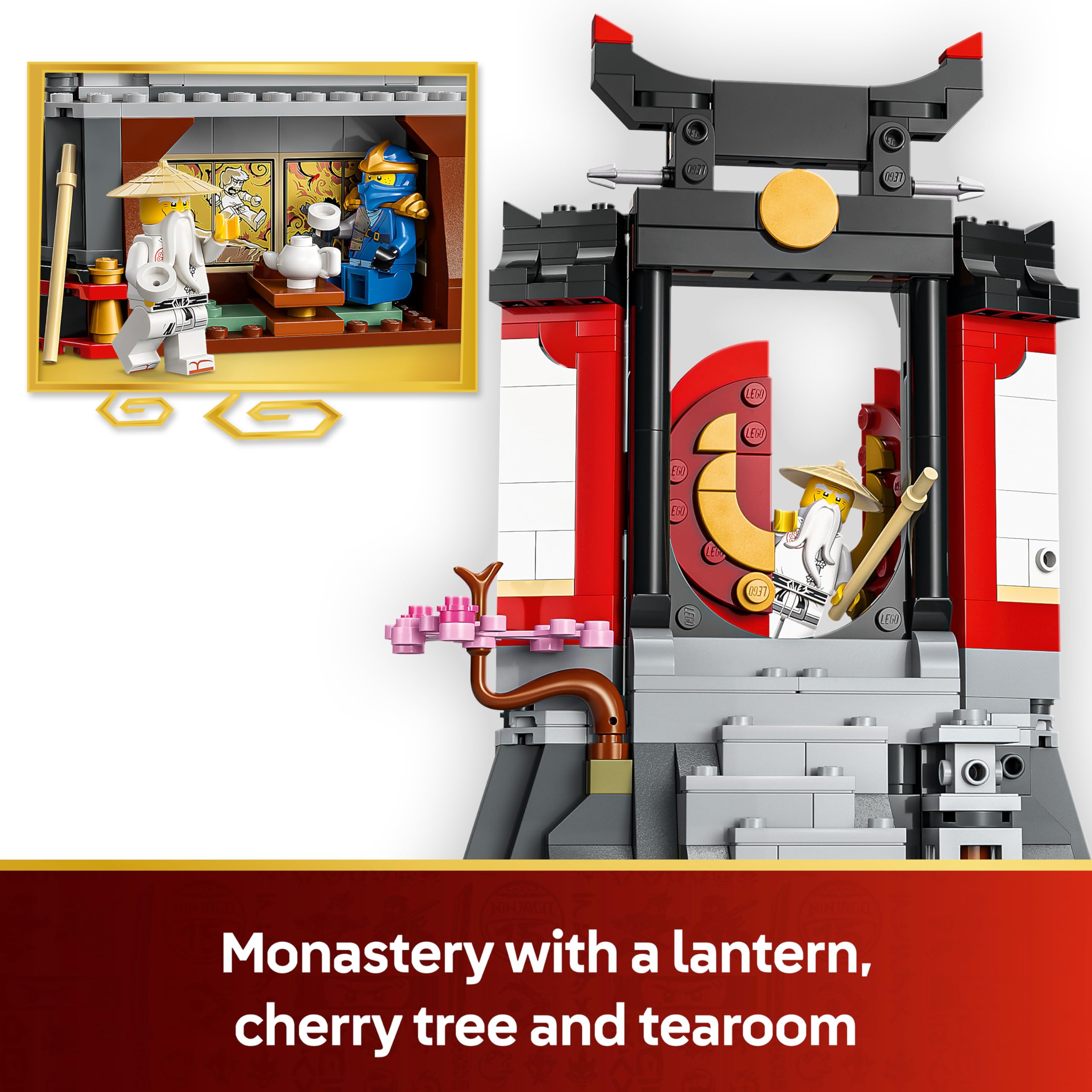 LEGO NINJAGO Ninja Character Display 15th Anniversary Set 71866 | Ages 14+ 4