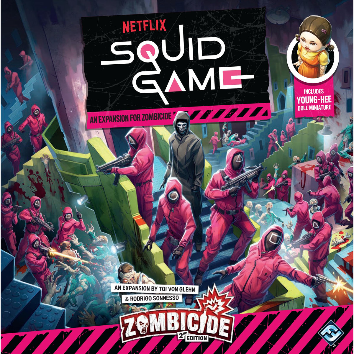 Asmodee Squid Game Zombicide Expansion - Board Game | Ages 14+ | 4 Players | 60 Minutes