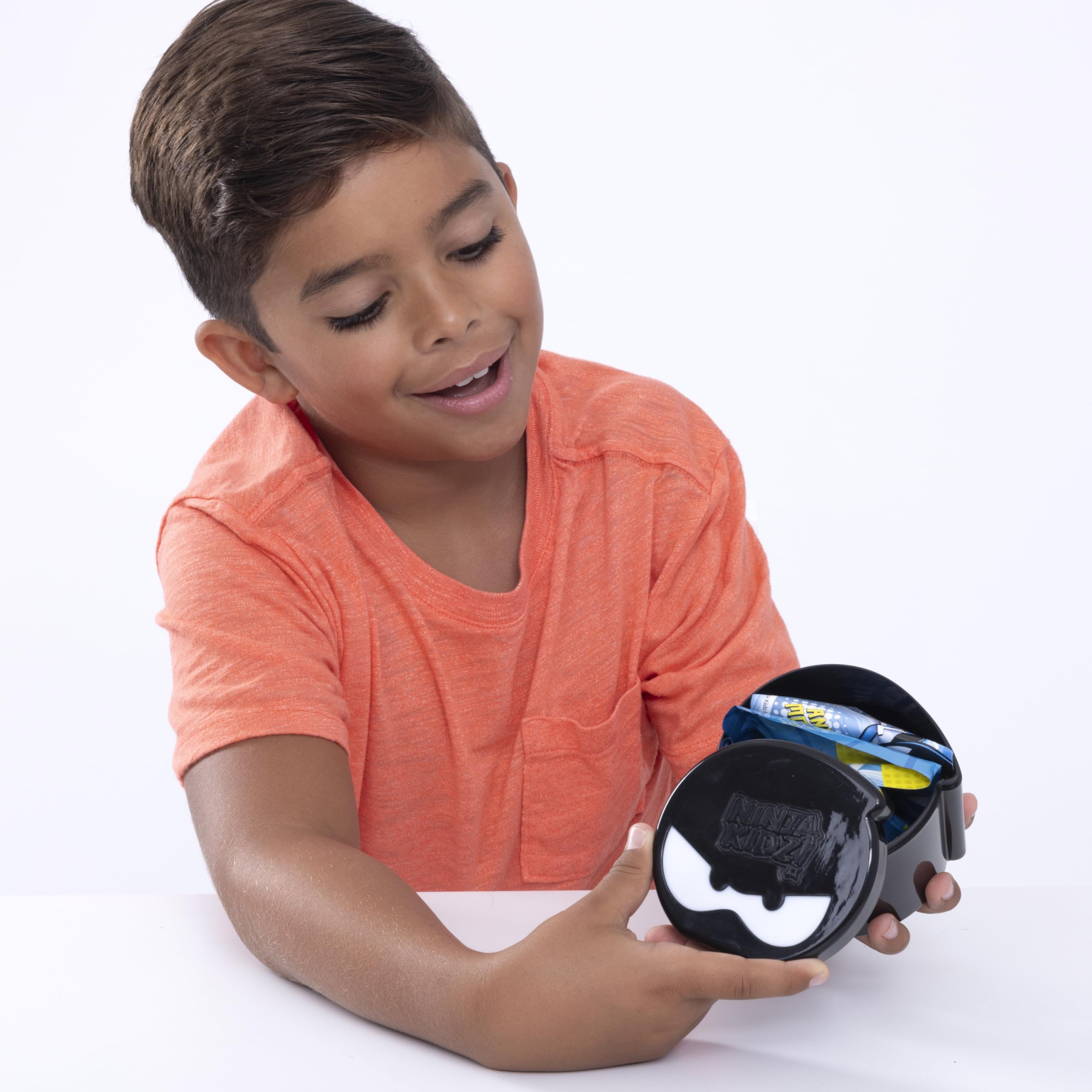 Ninja Kidz Mini Mystery Set - 5 Collectible Figures & Foam Throwing Star | Ages 3+ 4