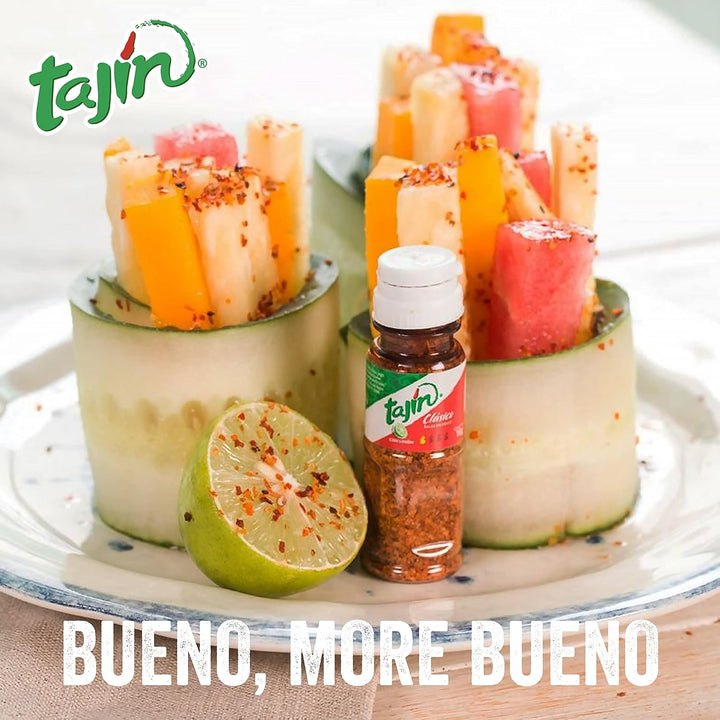Tajín Clásico Seasoning Mini Pouch 0.35 oz (Pack of 10) – Authentic Mexican Chili Lime Spice