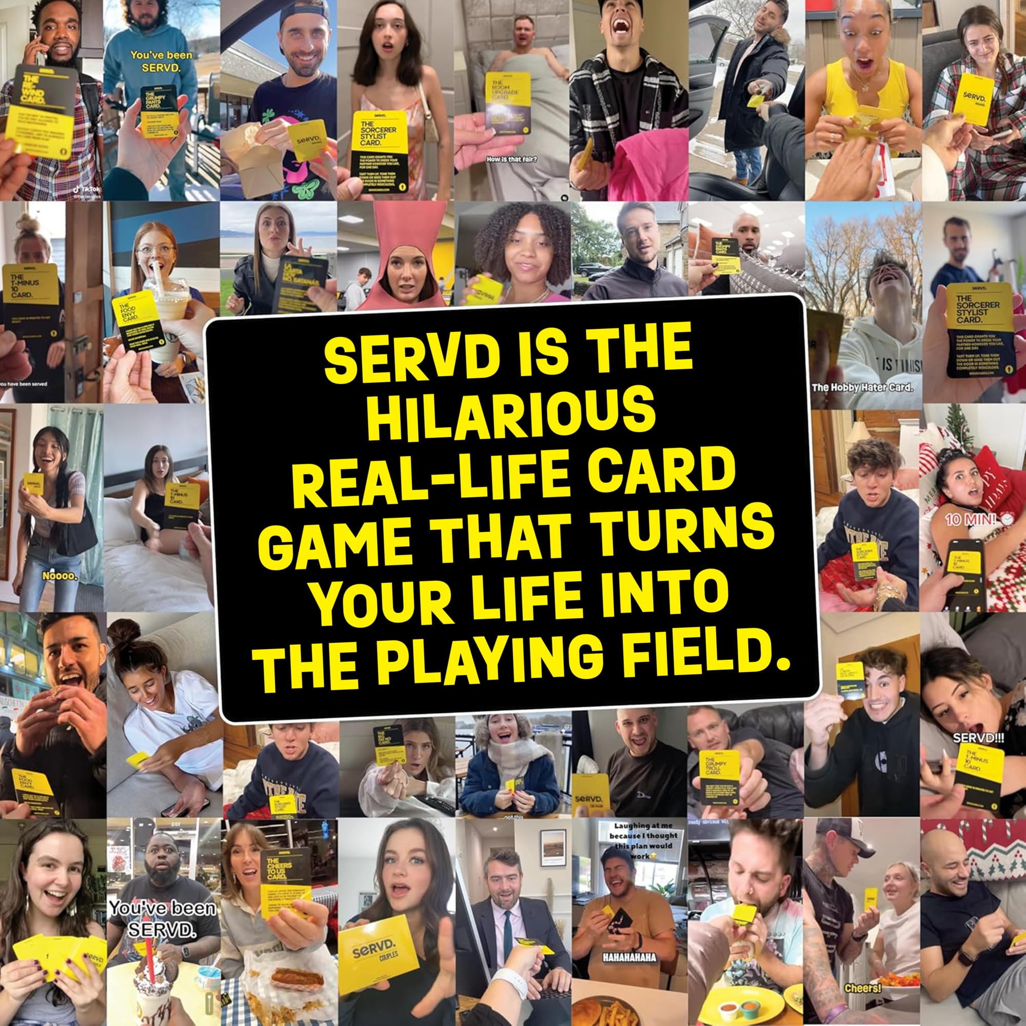 Hasbro SERVD Couples Game | Real-Life Card Game for 2 Players | Ages 17+ 3