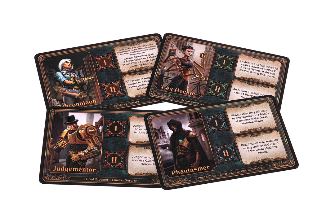 City of The Great Machine: The Escalation Board Game Expansion - 1-4 Players