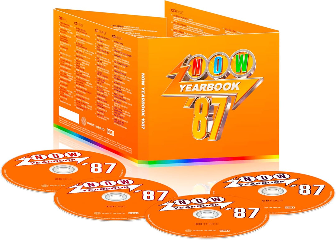 NOW – Yearbook 1987: 80 Iconic Tracks from a Legendary Year in Pop Music (4-CD Box Set)