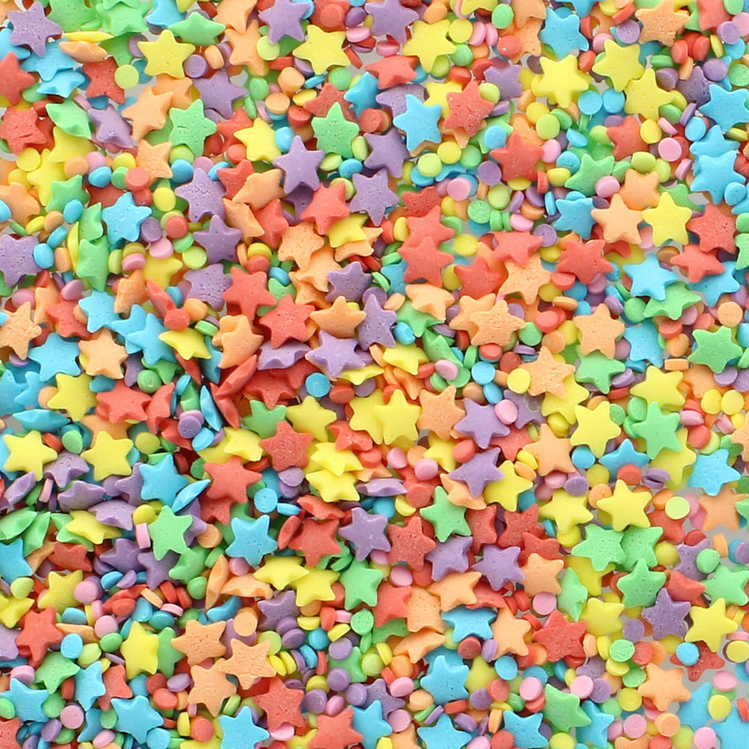 Baked with Love - Confetti Bright Sprinkles | 85g | Multi-Coloured Sugar Cake Decorations