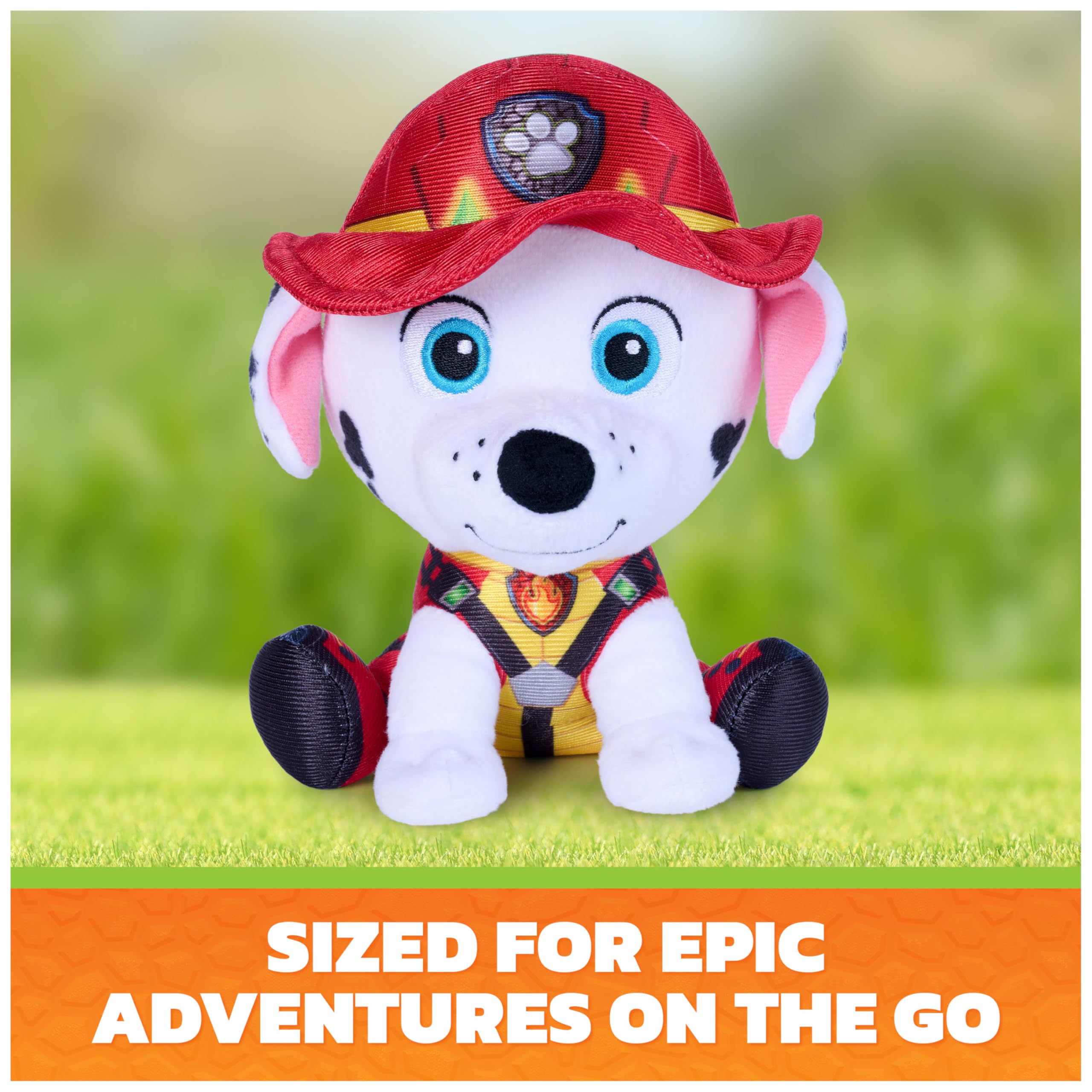 Paw Patrol Marshall "The Dino Movie" Stuffed Animal - 6" Polyester 5