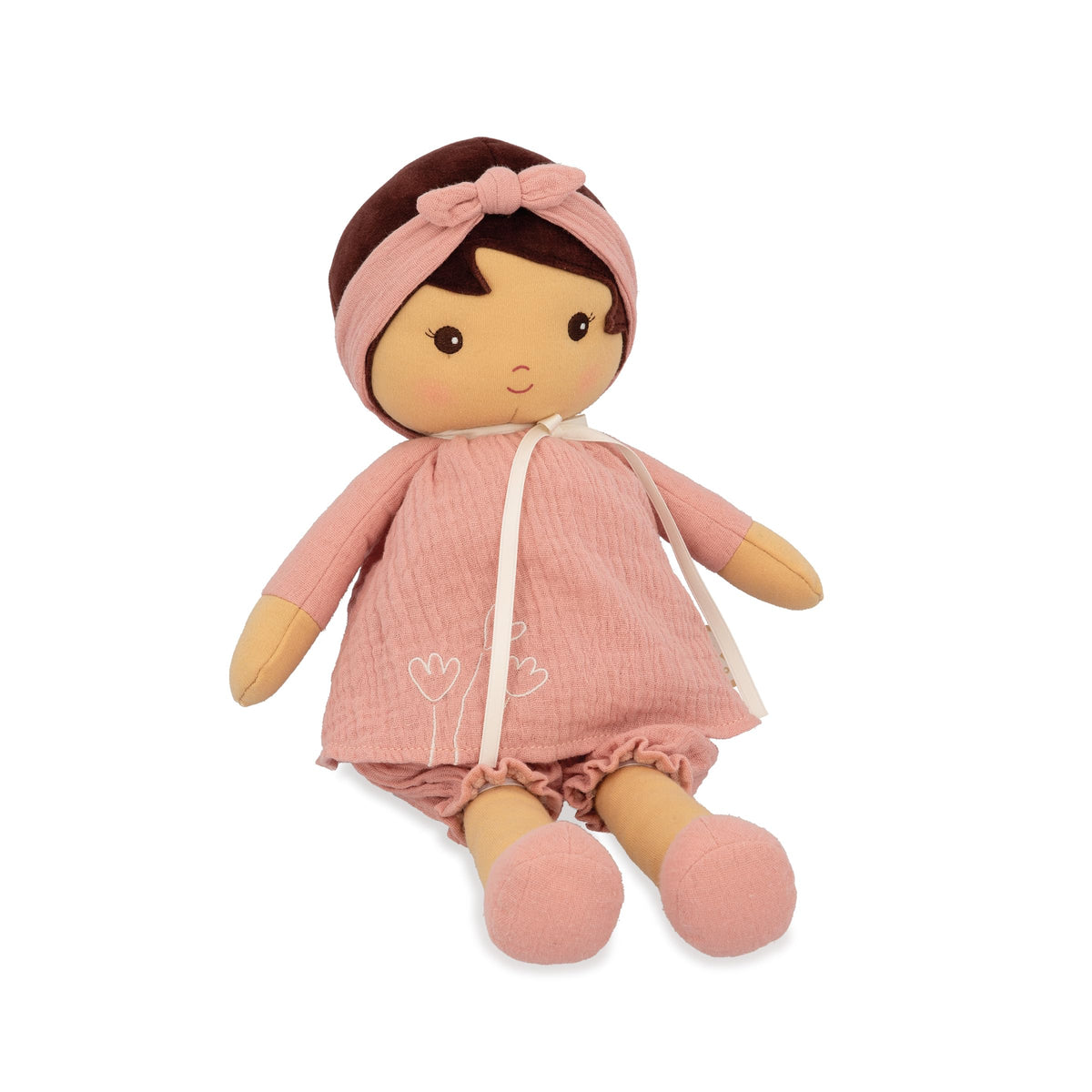 Kaloo Tendresse Amandine Fabric Doll - 40 cm, Pink, From Birth