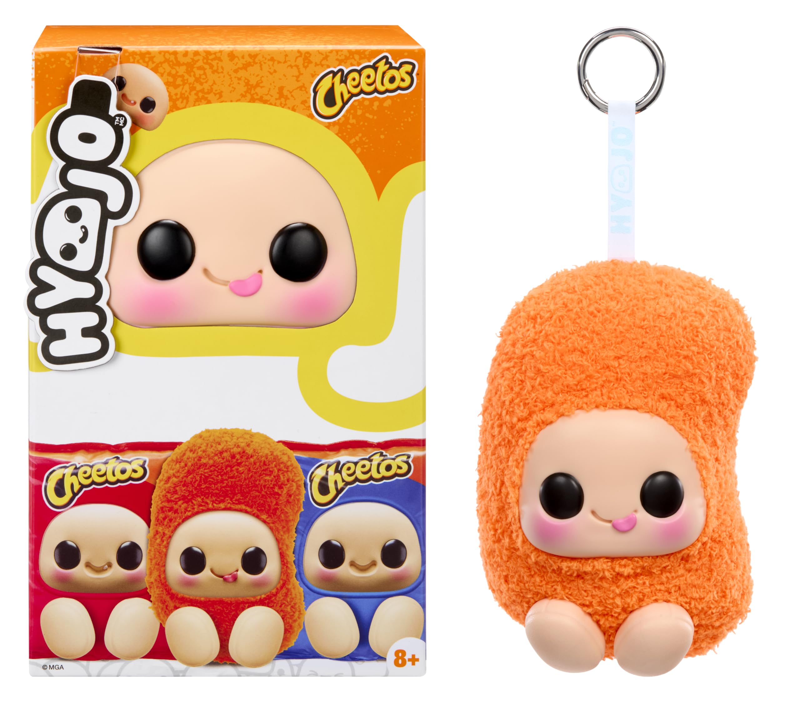 Hyojo Cheetos Series Squishy Collectible - Mixed Materials, Keychain Included, Ages 16+